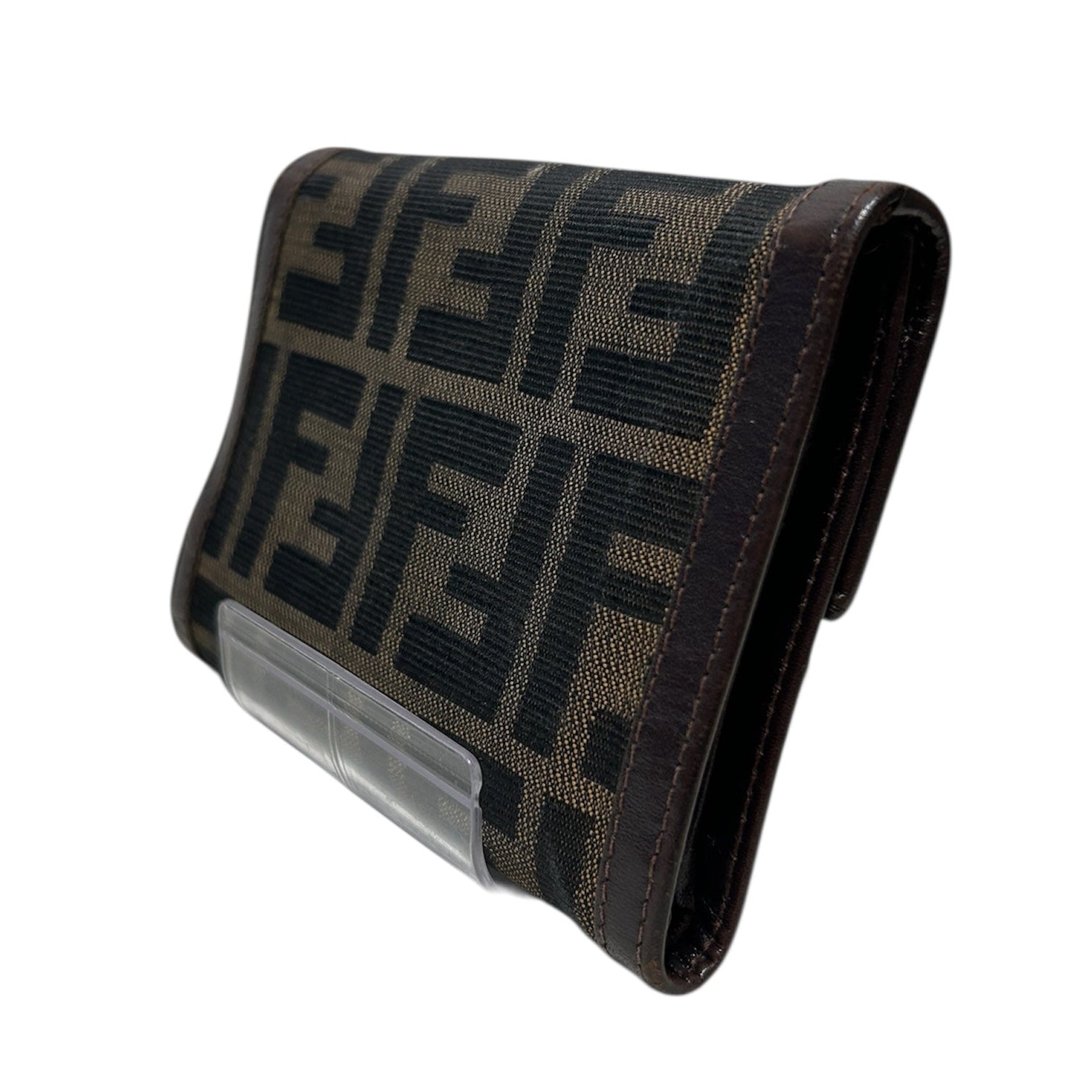 FENDI/Wallet/Monogram/BRW/ZUCCA CANVAS/ LEATHER BORDER view 2
