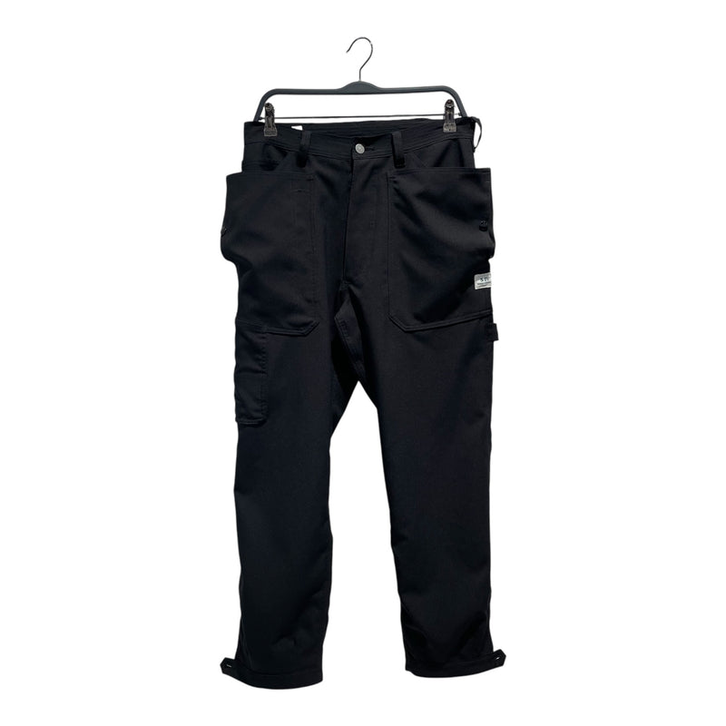 SASSAFRAS/Cargo Pants/S/Polyester/BLK/Puzzle Ring
