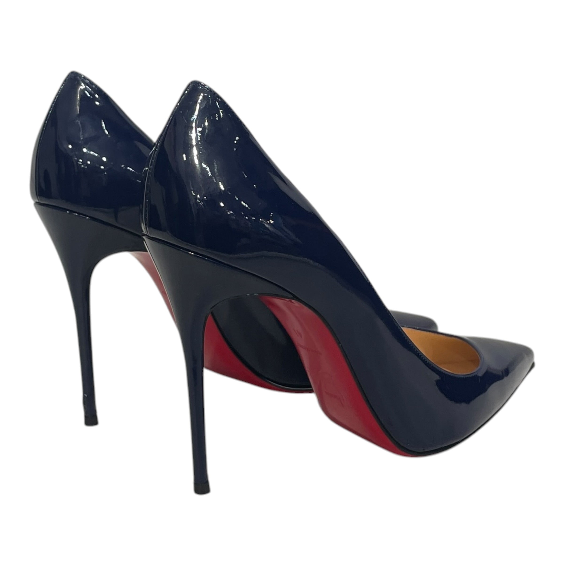 Christian Louboutin/Heels/EU 41/Leather/NVY/PIGALLE FOLLIES 100 view 2