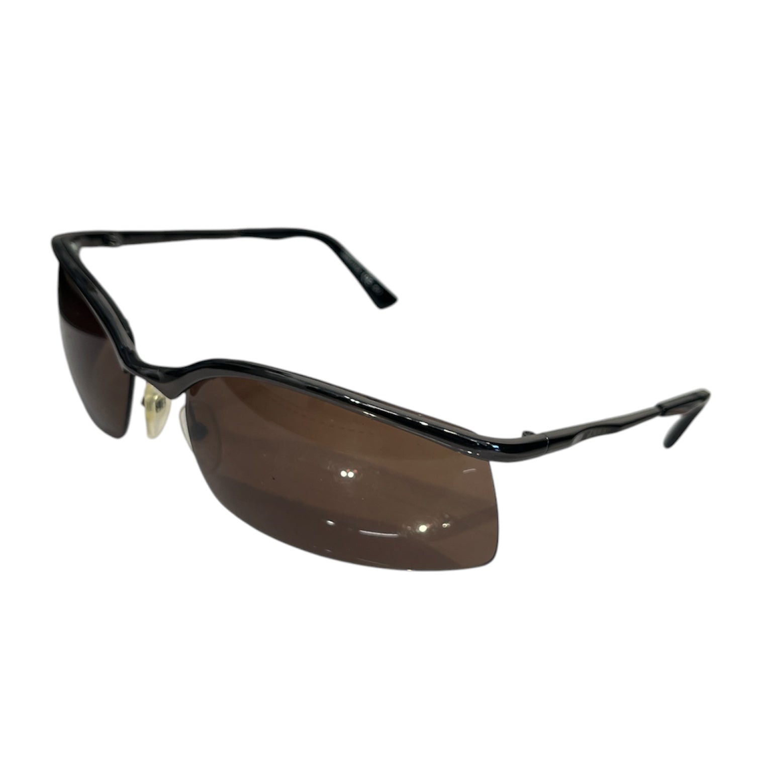 BALENCIAGA/Sunglasses/Plastic/BLK/unisex view 2