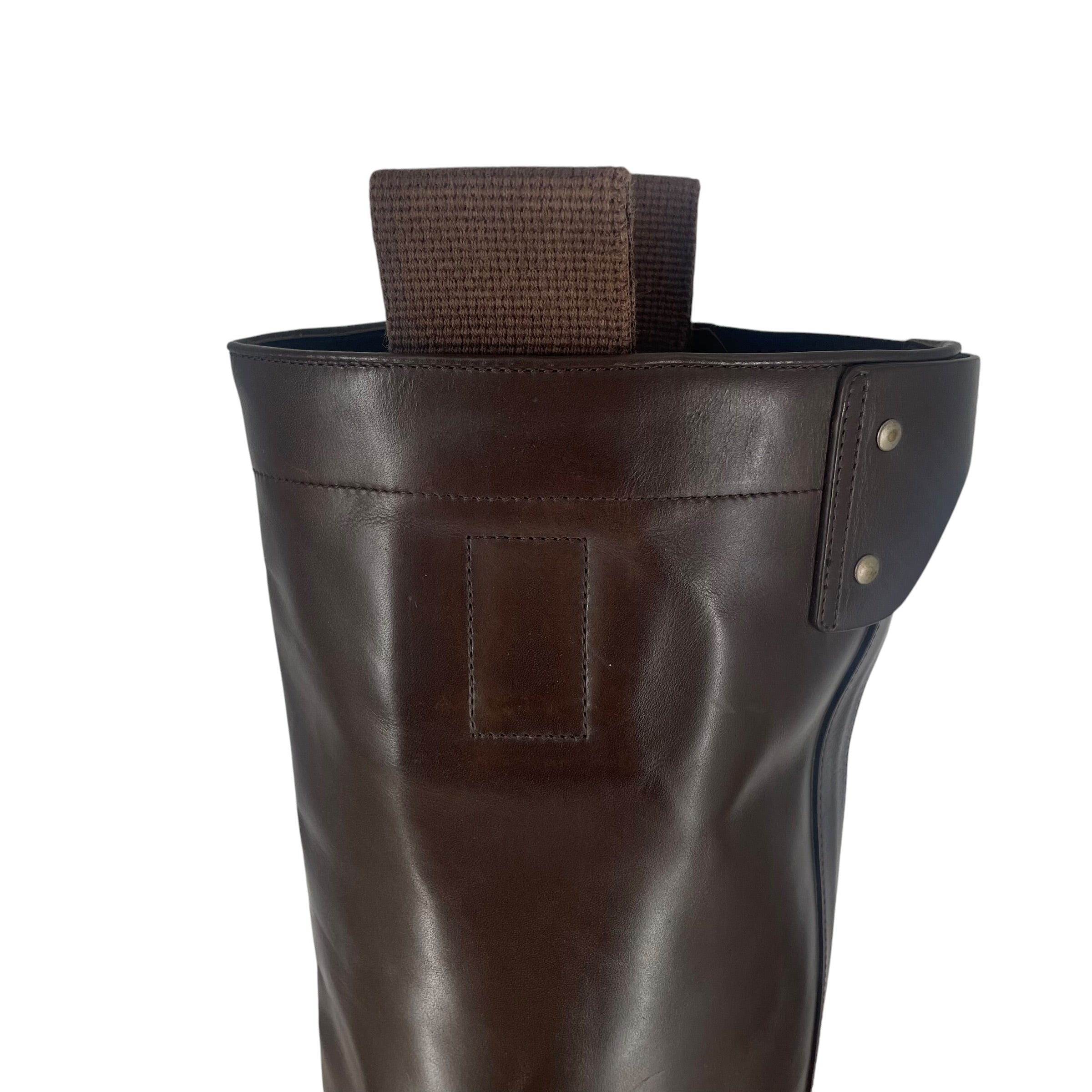 Rick Owens/Boots/EU 43/Leather/BRW/BOGUN LONG BOOTS view 6