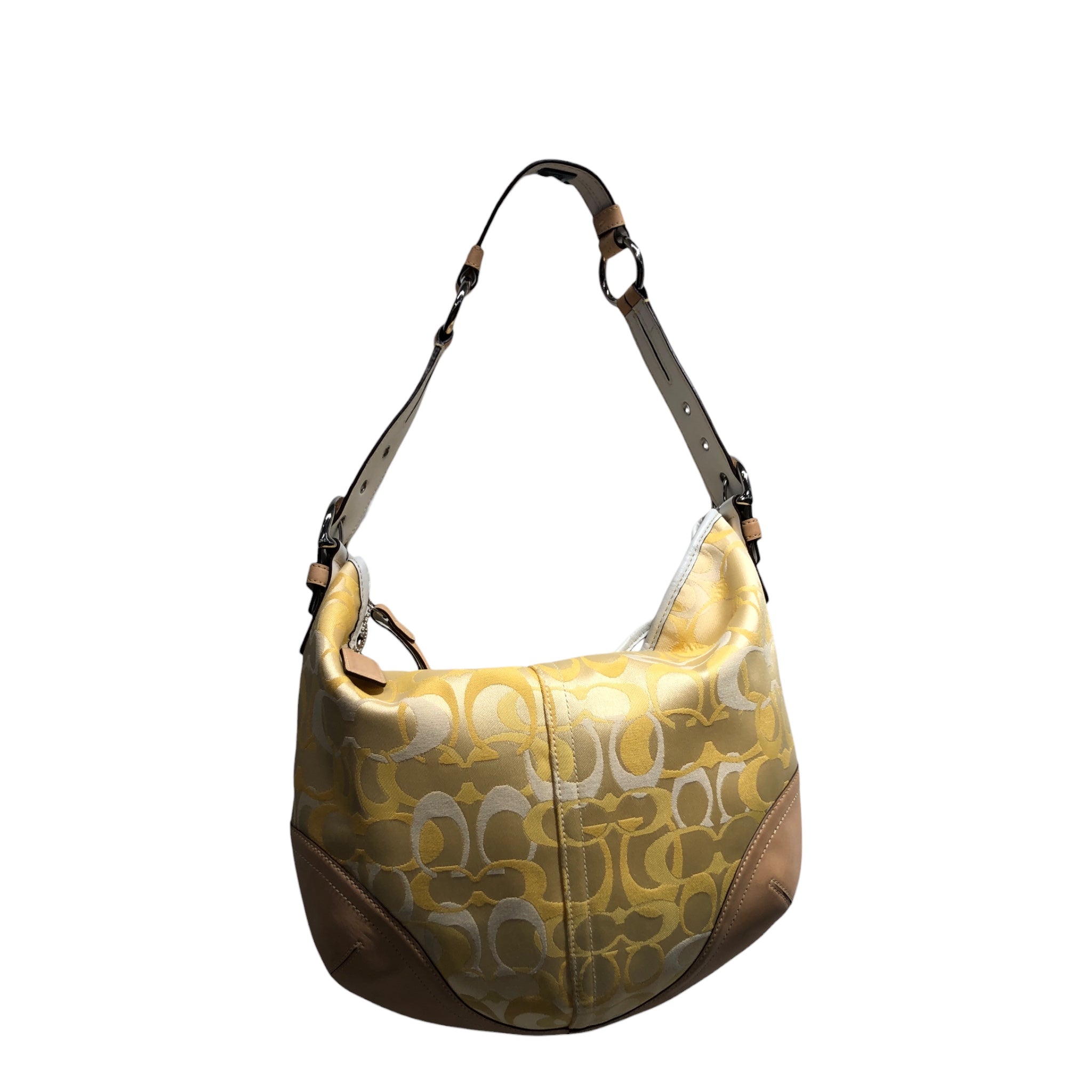 COACH/Hand Bag/Monogram/Leather/YEL/Soho Optic C Handbag view 2