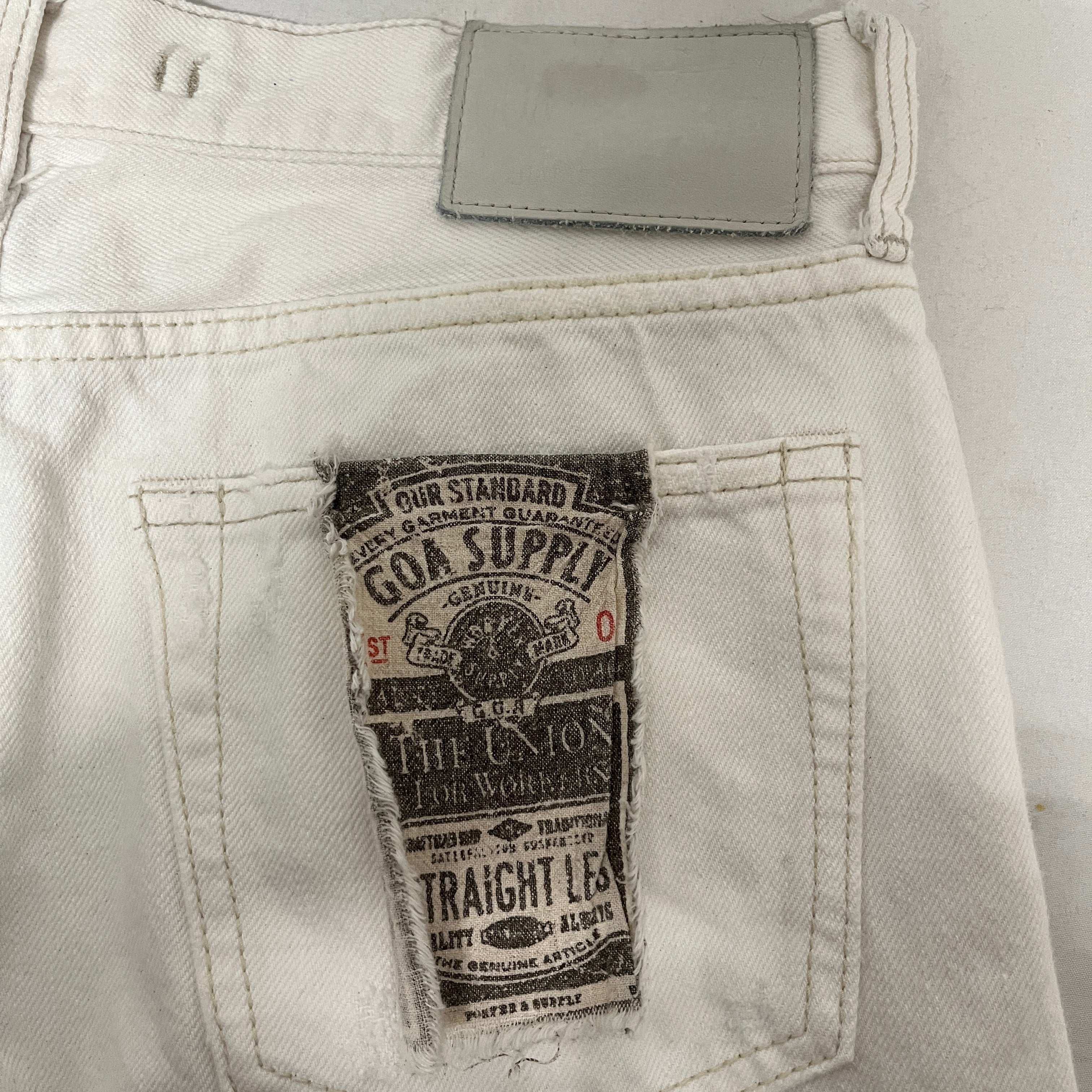 goa/Skinny Pants/M/Denim/WHT/SELVEDGE view 3