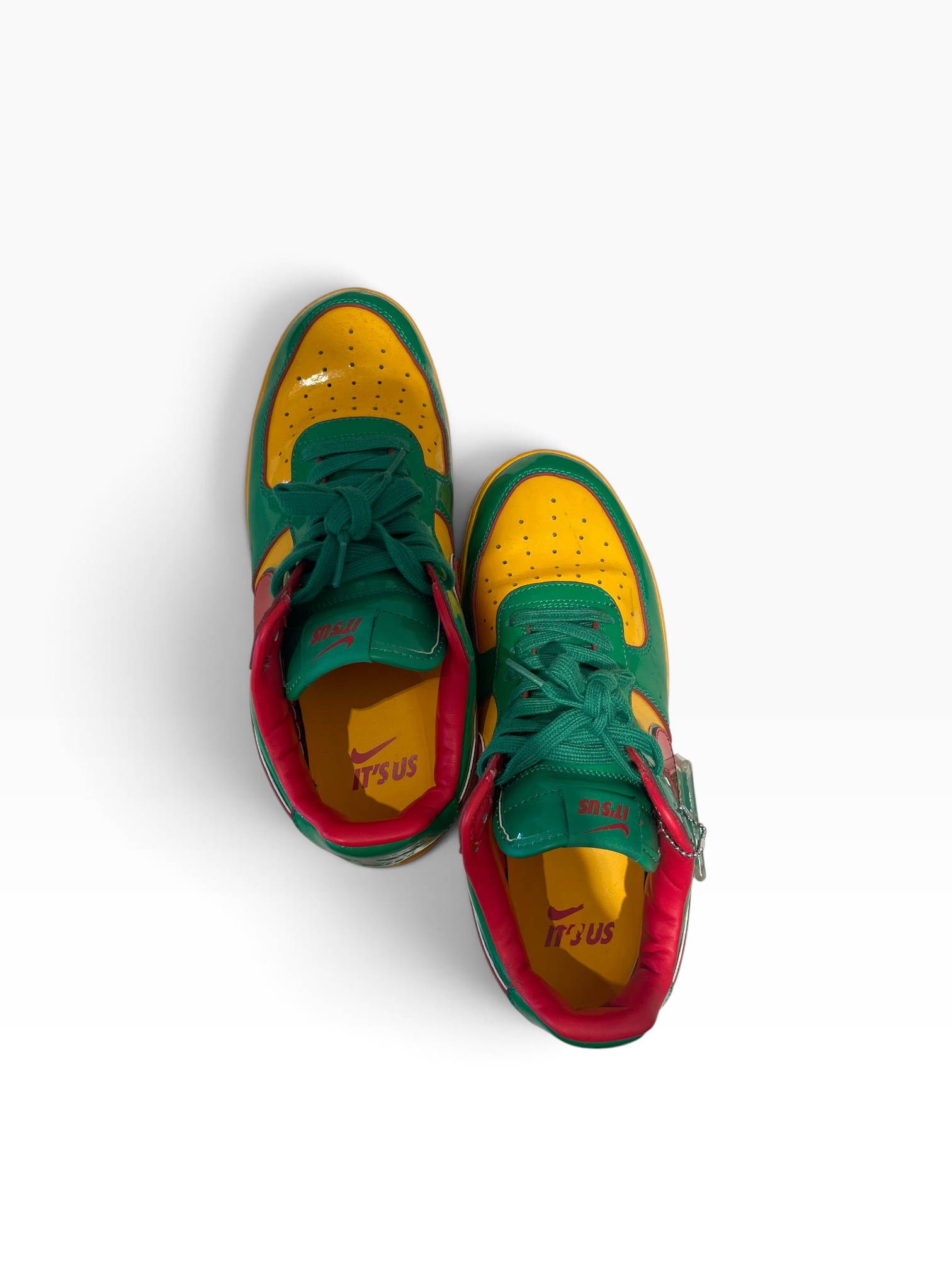 NIKE/Low-Sneakers/US 10/Leather/MLT/Lil Yachty Lucky Green view 3