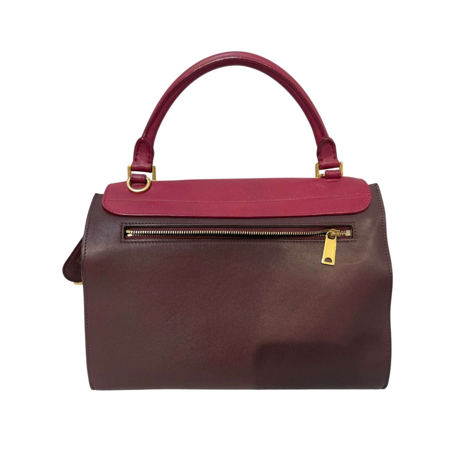 CELINE/Hand Bag/Border/Leather/BRD/celine multicolour trapeze view 2