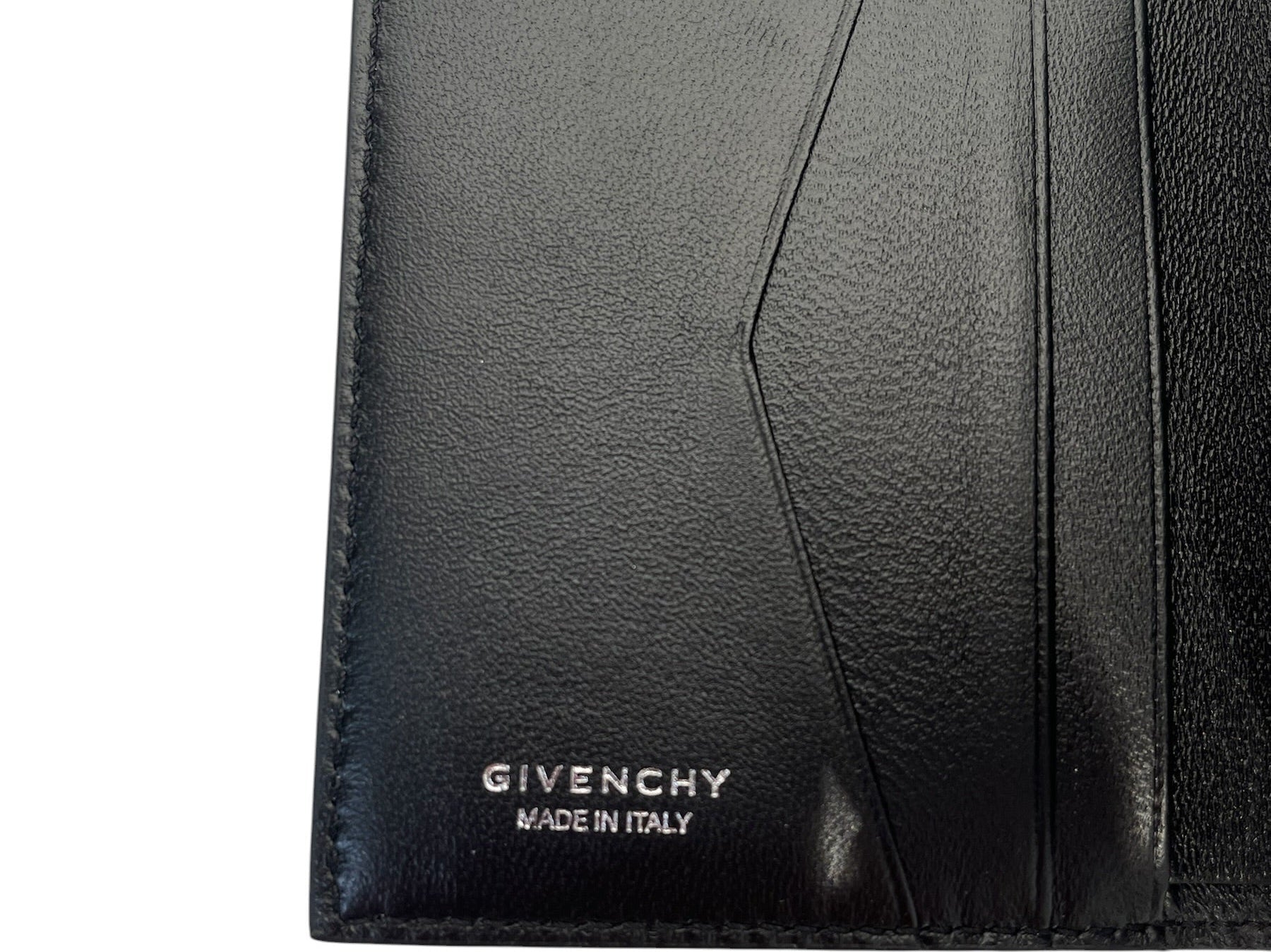 GIVENCHY/Bifold Wallet/Monogram/Leather/GRY/M's/LEATHER 72  CARDHOLDER view 4