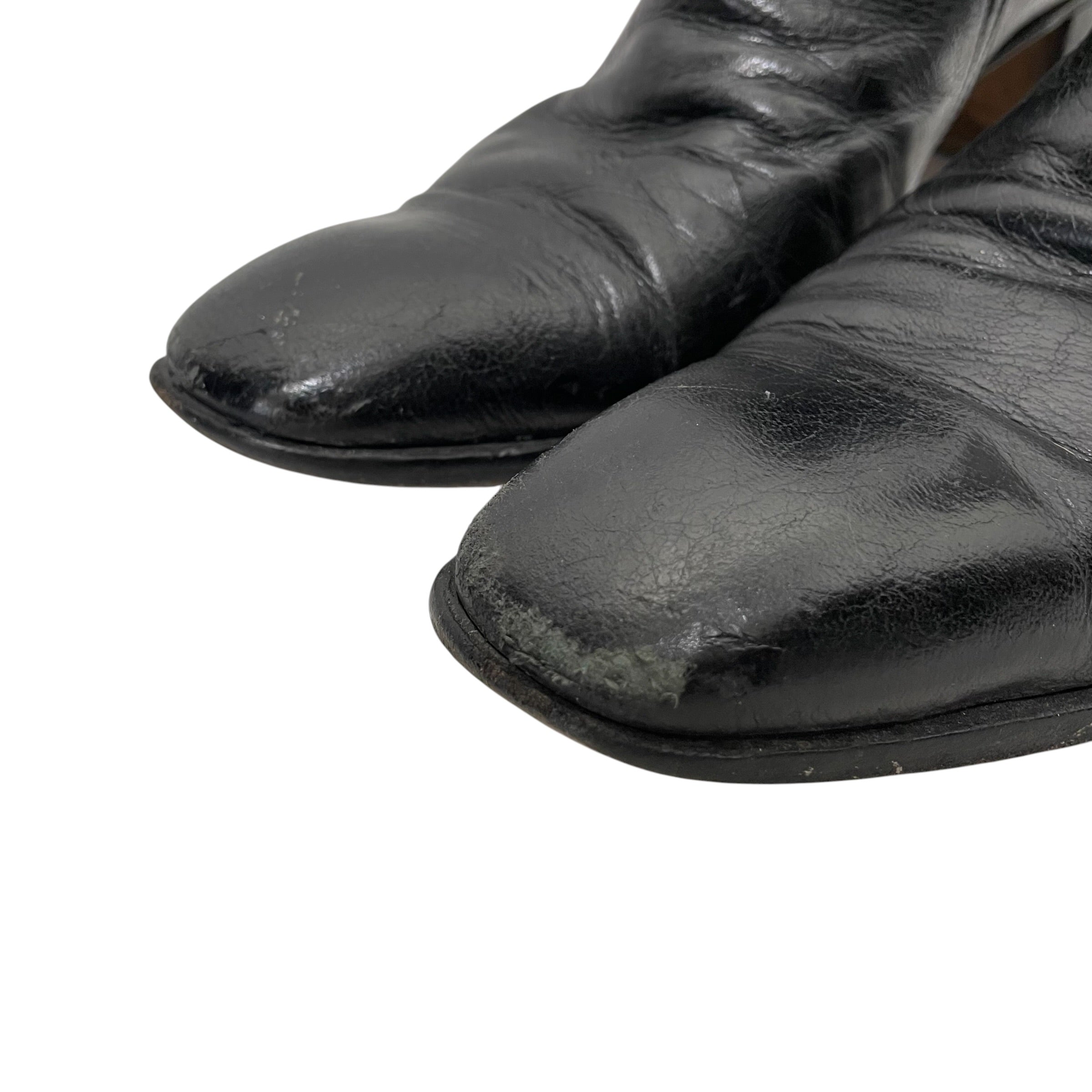 SAINT LAURENT/Chelsea Boots/EU 42.5/Leather/BLK/Side Zip/JODHPUR JHONNY 65 view 5