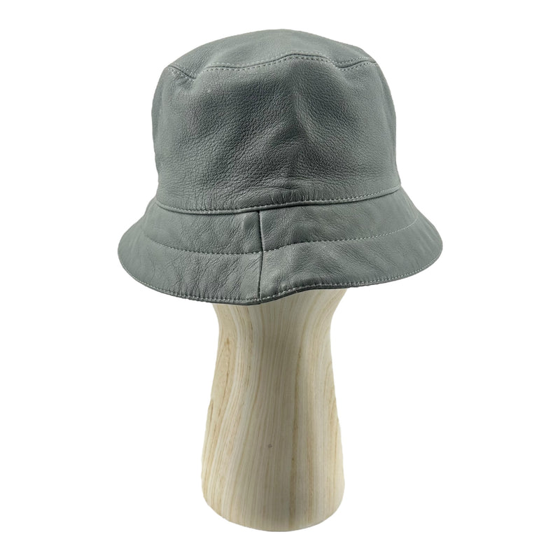 LOUIS VUITTON/CUP/BucketHat/M/Gray/Leather/