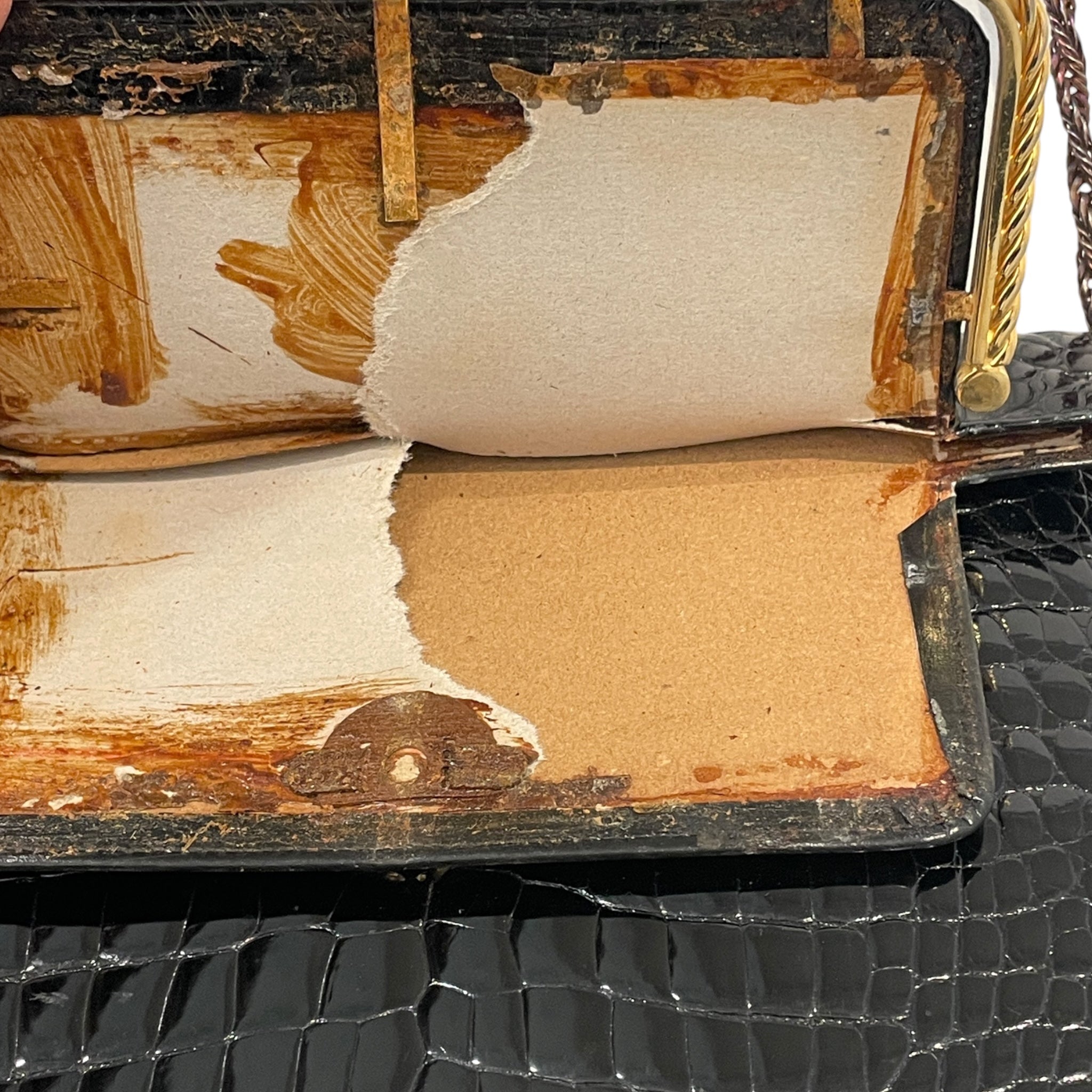 GUCCI/Cross Body Bag/Animal Pattern/BLK/RG7VY4B view 7