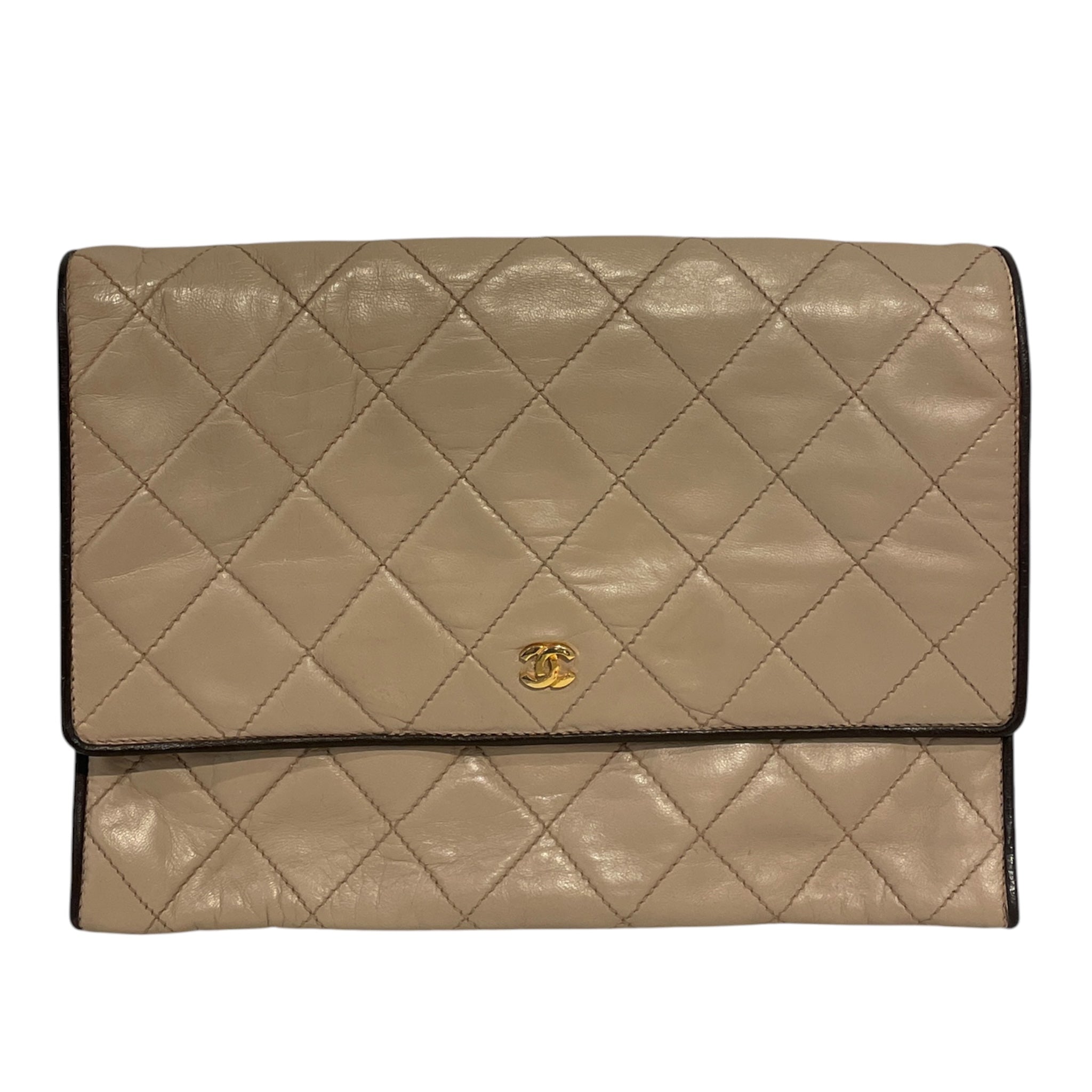 CHANEL/Clutch Bag/BEG/48QTR89 view 1