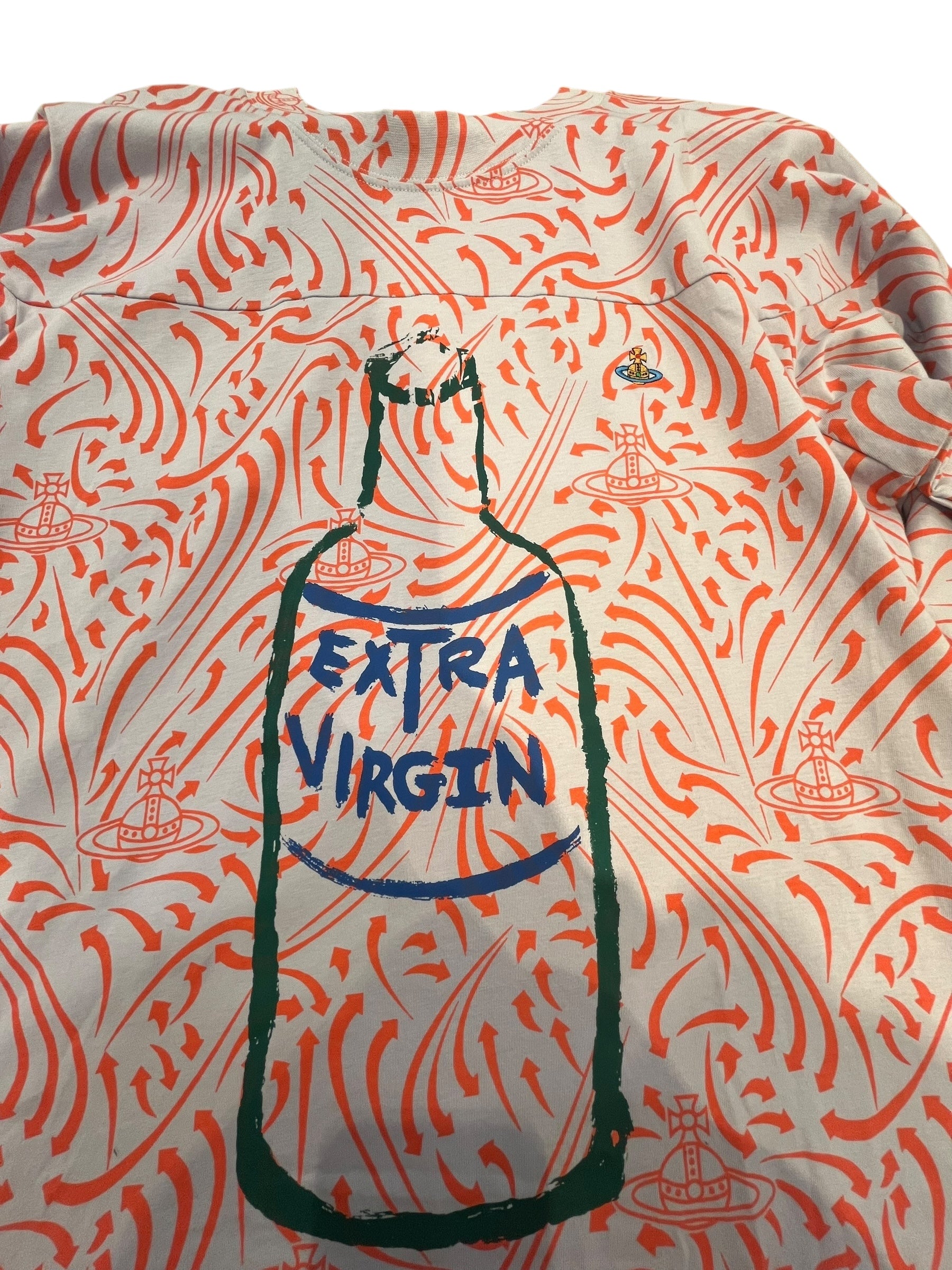 Vivienne Westwood/LS T-Shirt/XS/Cotton/PNK/All Over Print/extra virgin ls shirt view 4