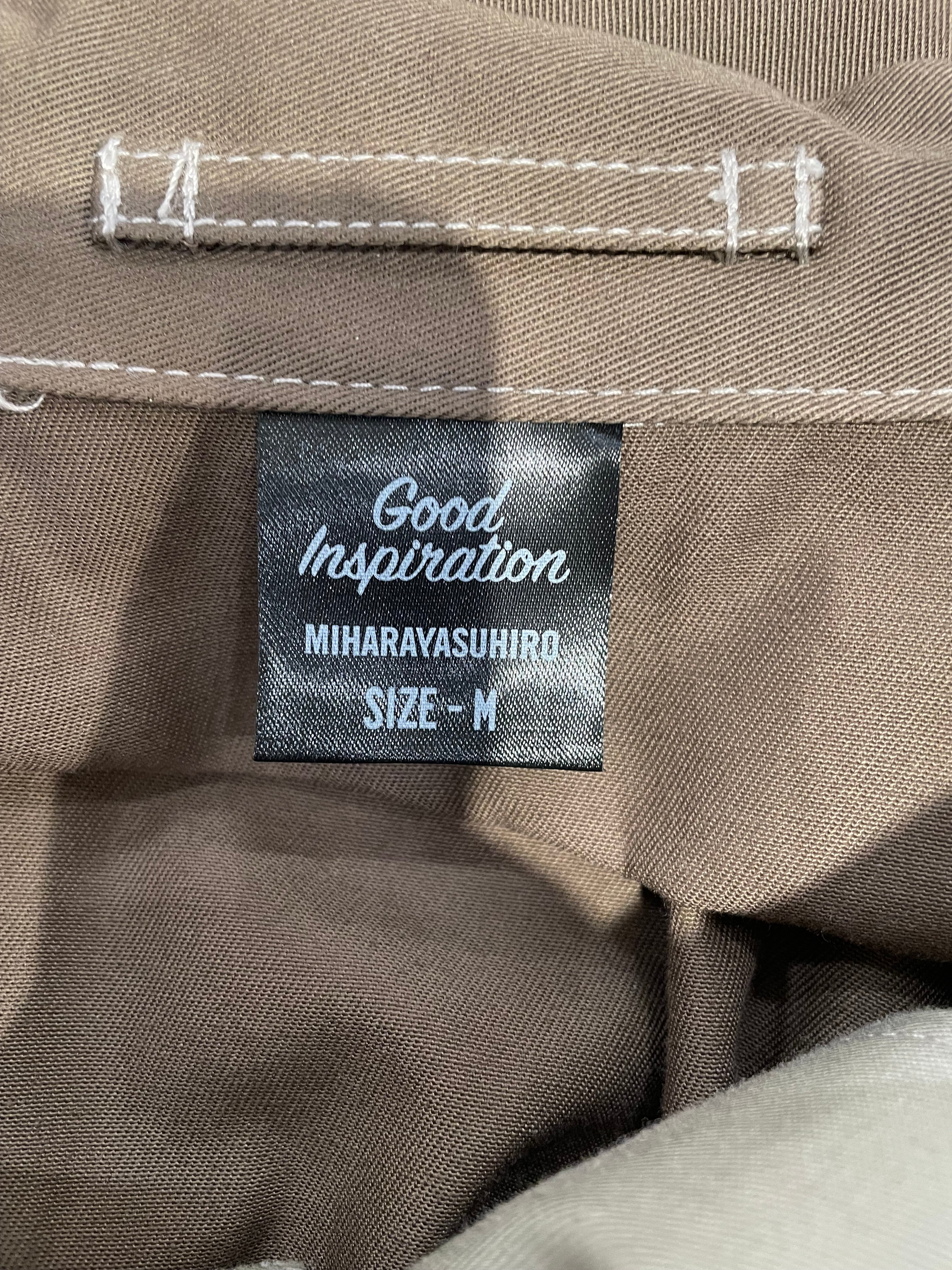 MIHARA YASUHIRO/Jacket/M/Cotton/BEG/FRONT CLEAR POCKET view 3