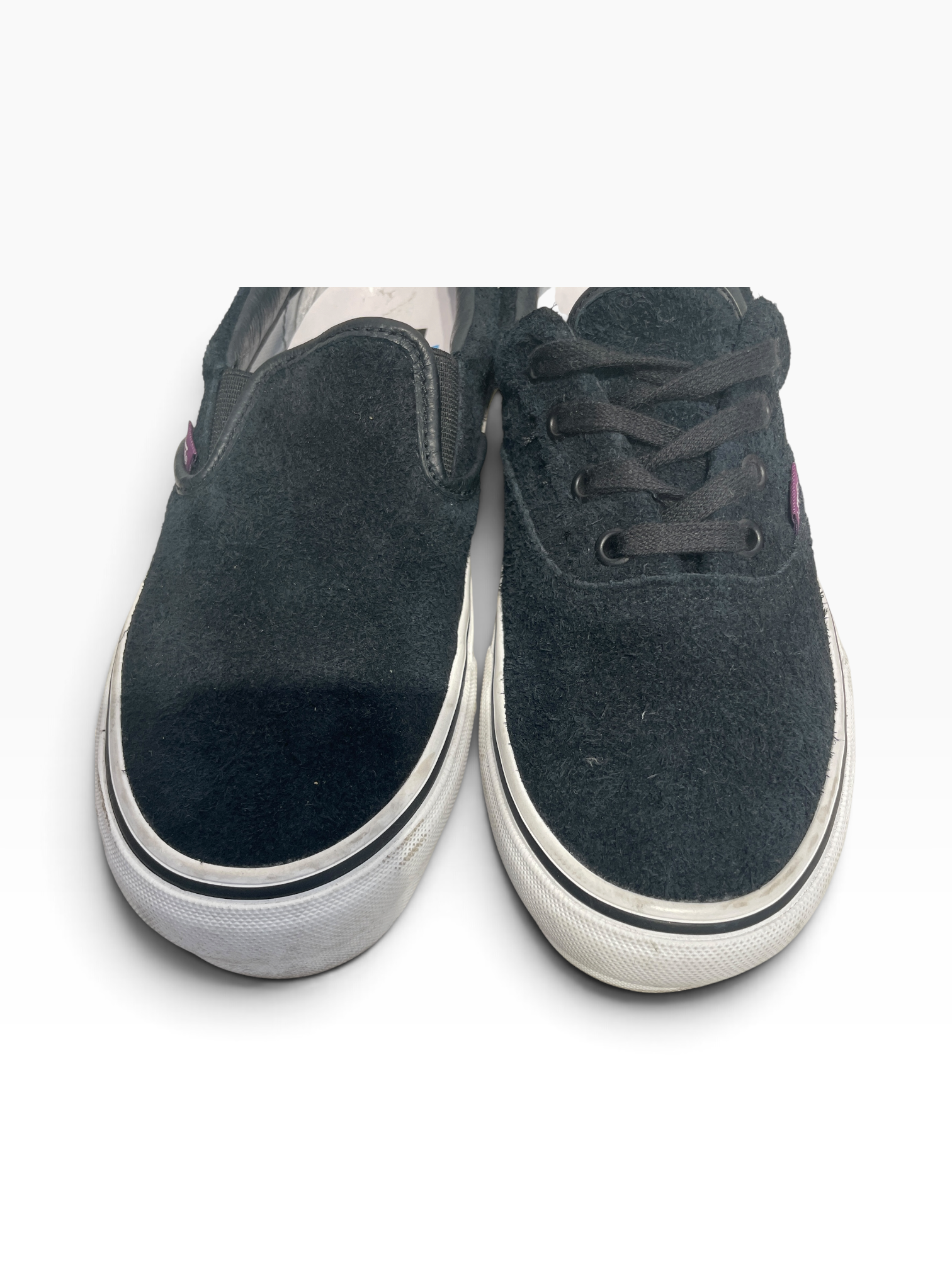 VANS VAULT/Needles/Low-Sneakers/US 6/Suede/BLK/mix match view 3