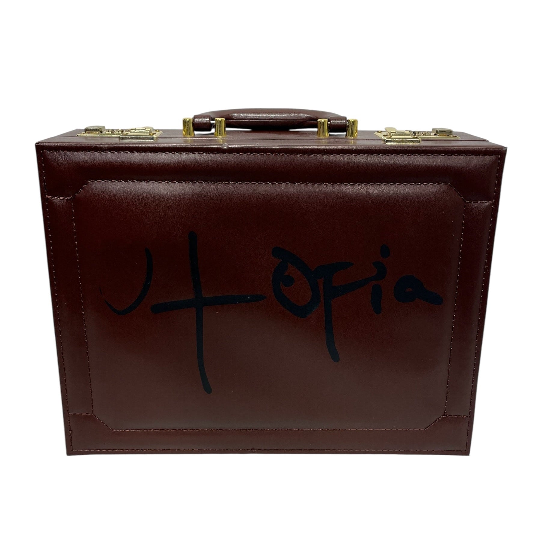 TRAVIS SCOTT/Briefcase/Leather/BRW/utopia briefacse view 1