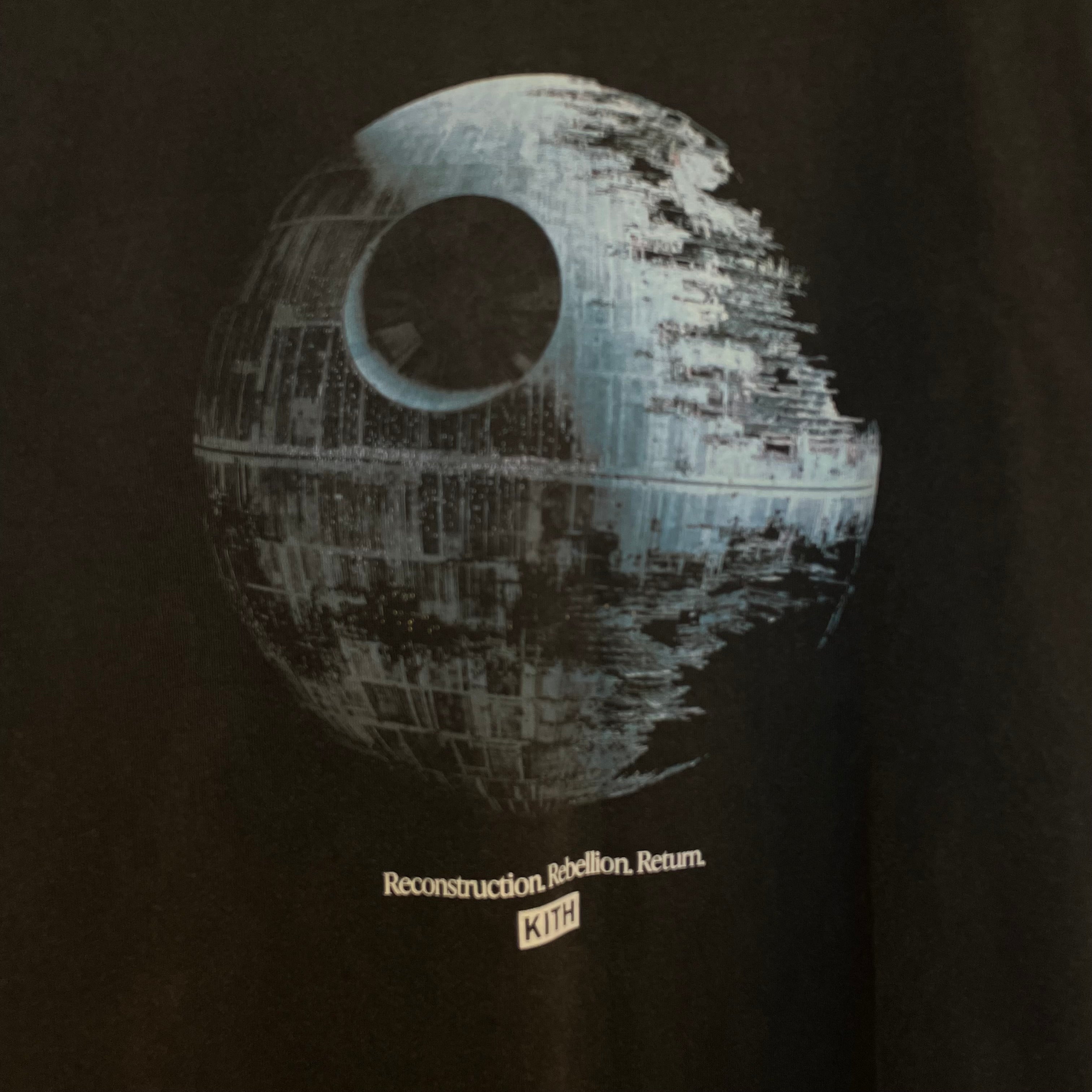 KITH/T-Shirt/XL/Cotton/BLK/star wars view 3