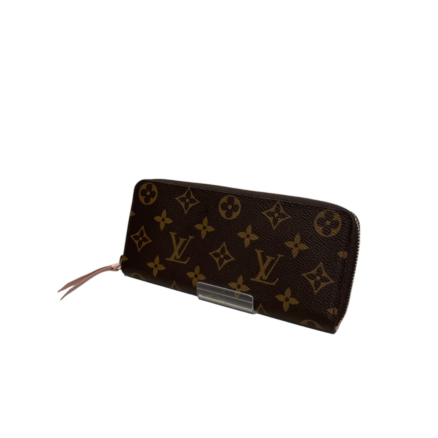 LOUIS VUITTON/Long Wallet/Monogram/Leather/BRW/L's/LV MONO CLEMENCE PNK INSIDE view 2