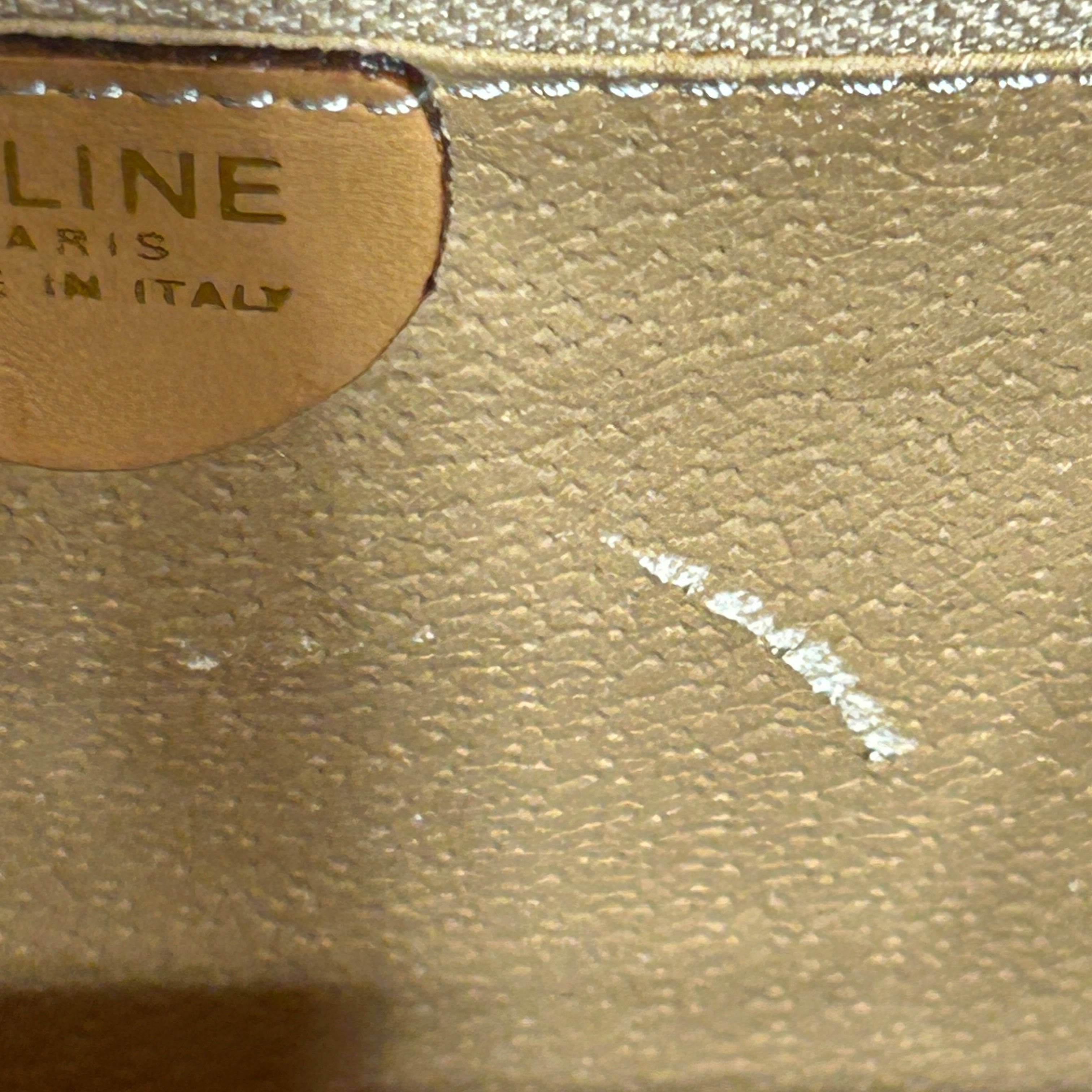CELINE/Hand Bag/Monogram/Leather/BRW/MACADAM DOUBLE FLAP view 14