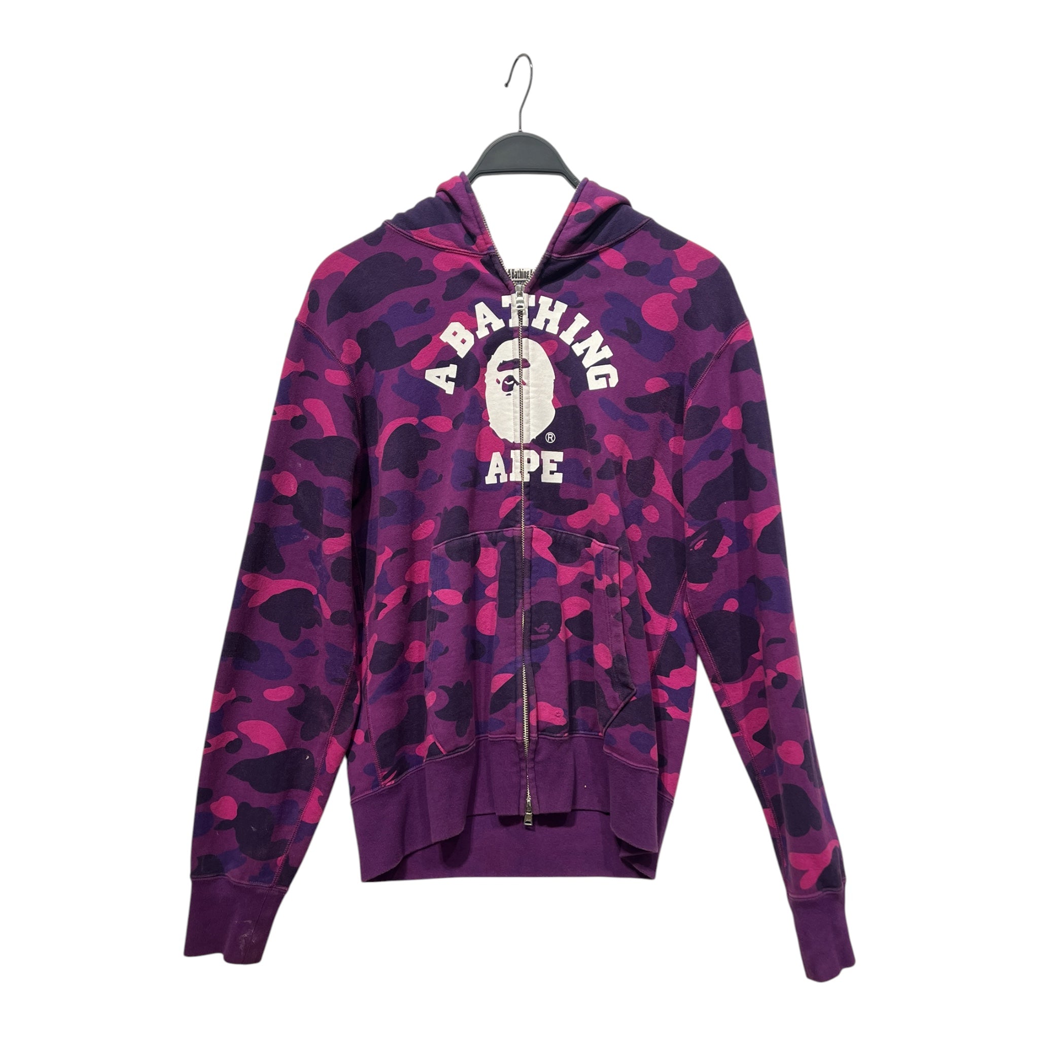 A BATHING APE/Jacket/L/Cotton/PUP/Camouflage/All Over Bape Full Zip view 1