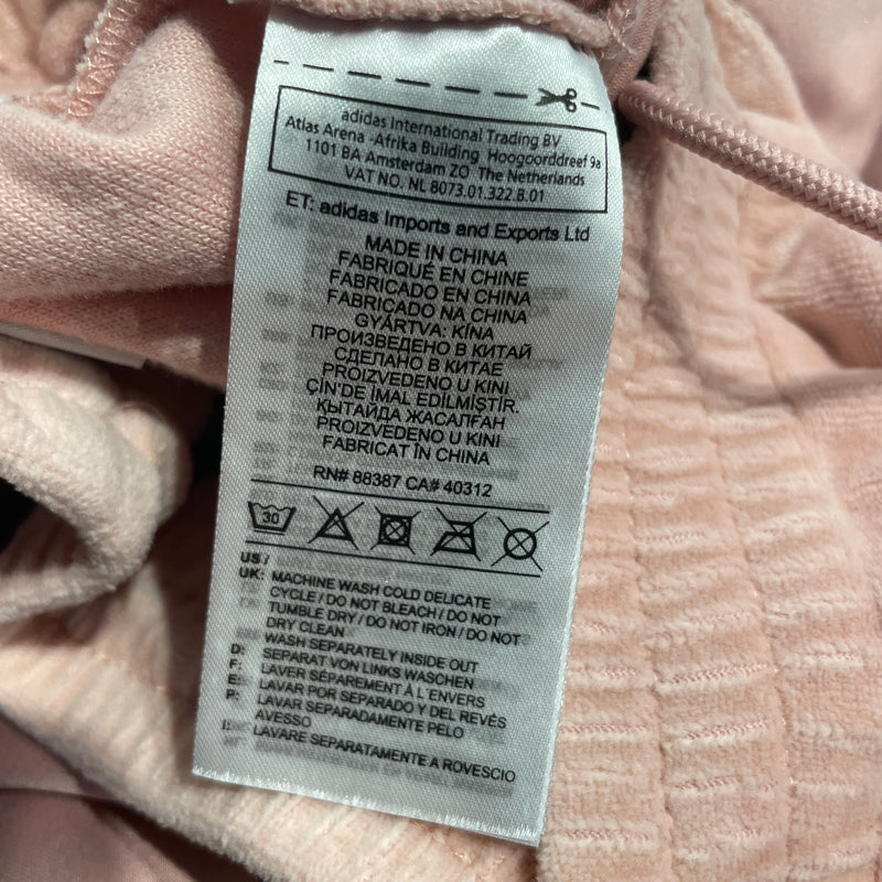 adidas/Straight Pants/S/Polyester/PNK/