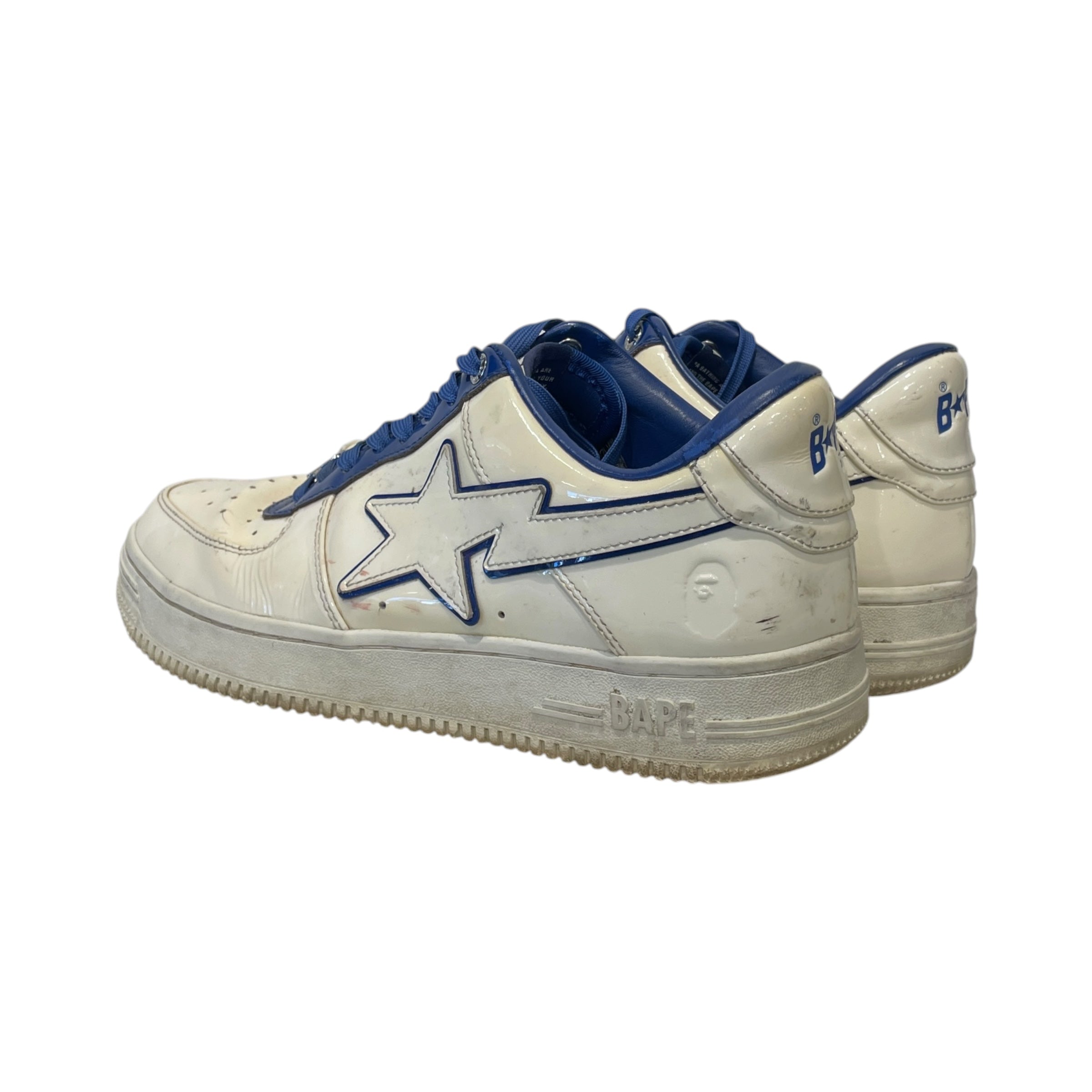 BAPE STA!/Low-Sneakers/US 10/Leather/WHT/ view 2