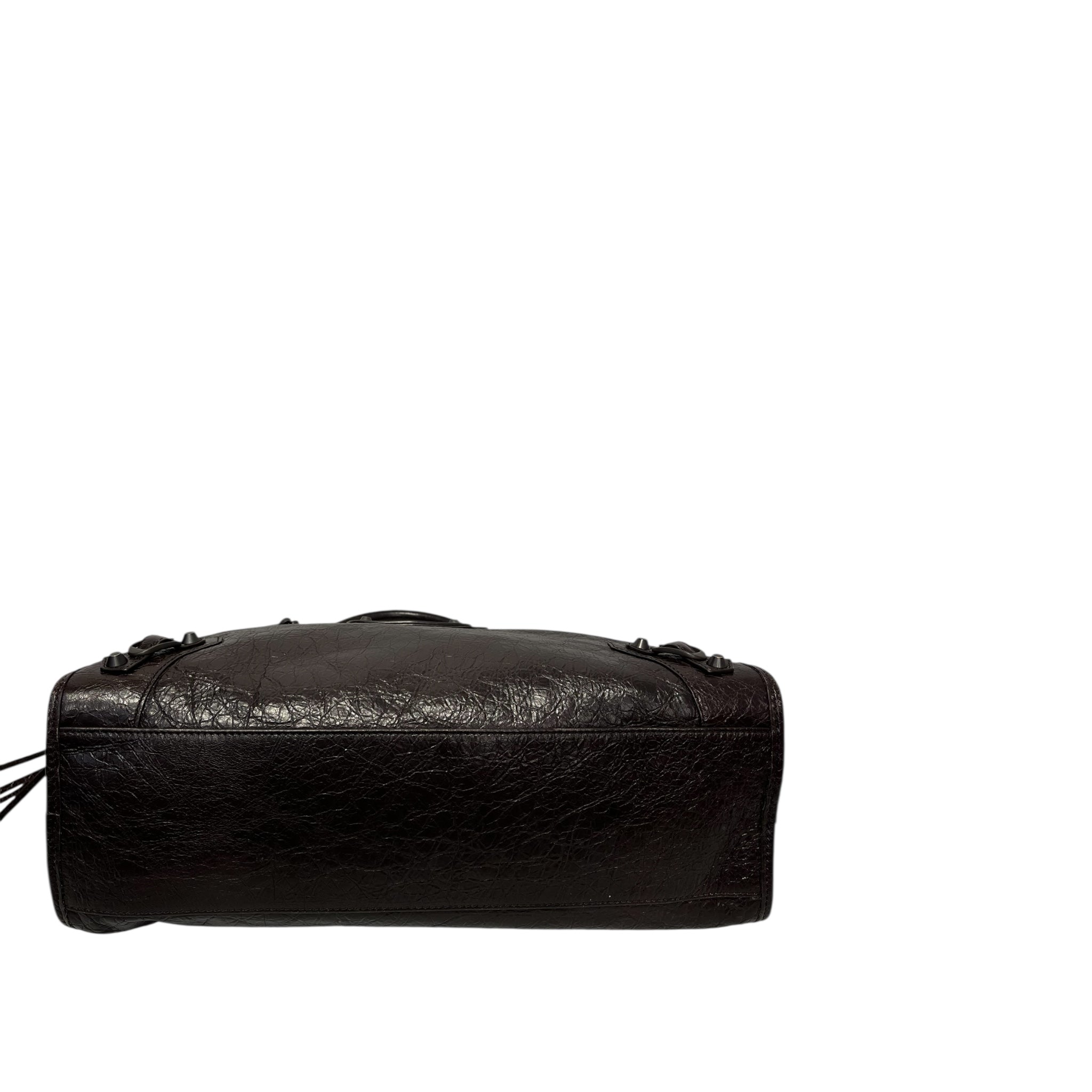 BALENCIAGA/Hand Bag/Leather/PPL/city bag view 4
