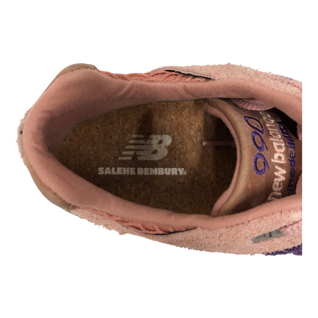 NEW BALANCE/Low-Sneakers/US 10/Suede/PNK/990v2 Salehe Bembury view 3