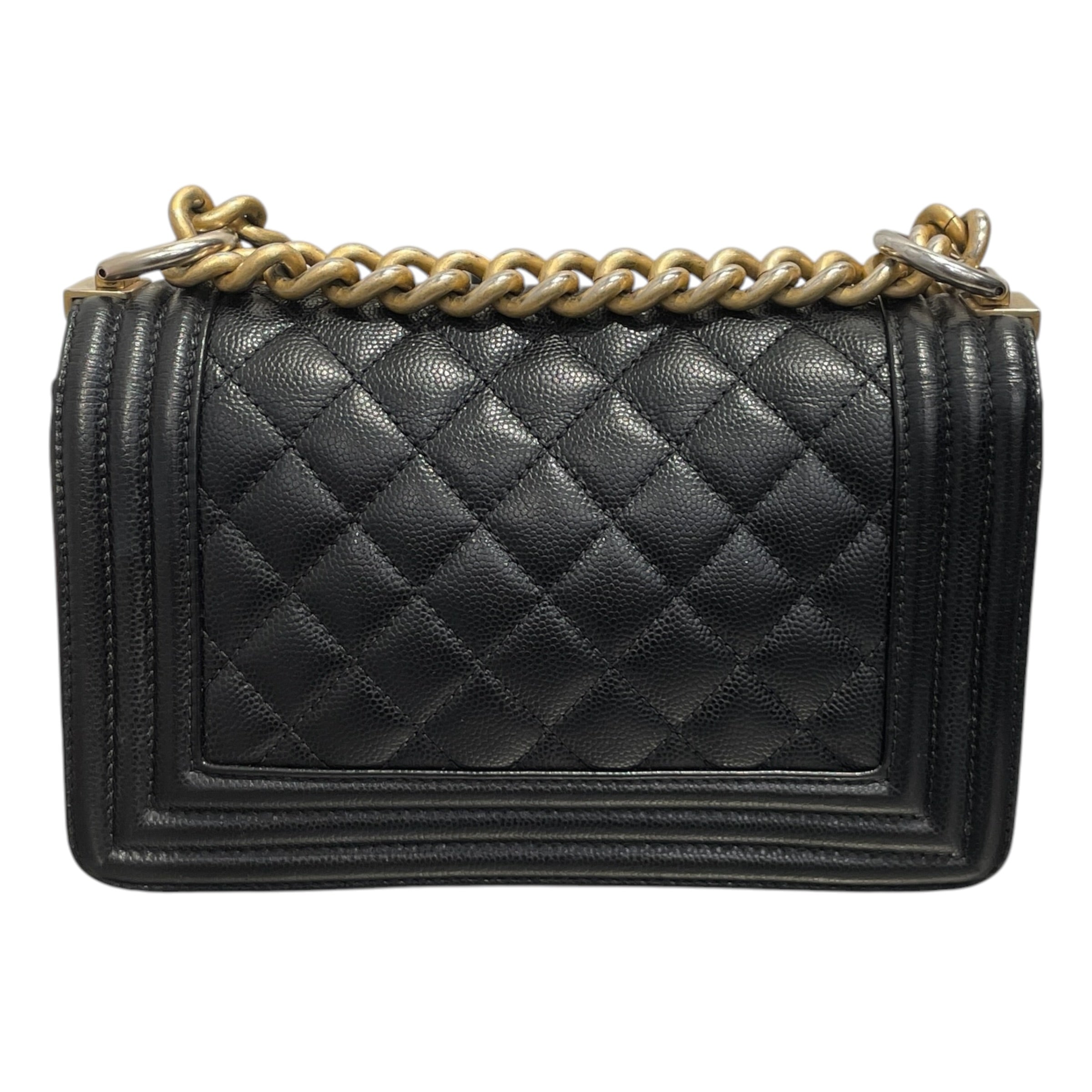 CHANEL/Bag/Leather/BLK/Boy Flap/Gold Hardware 2878135 view 4