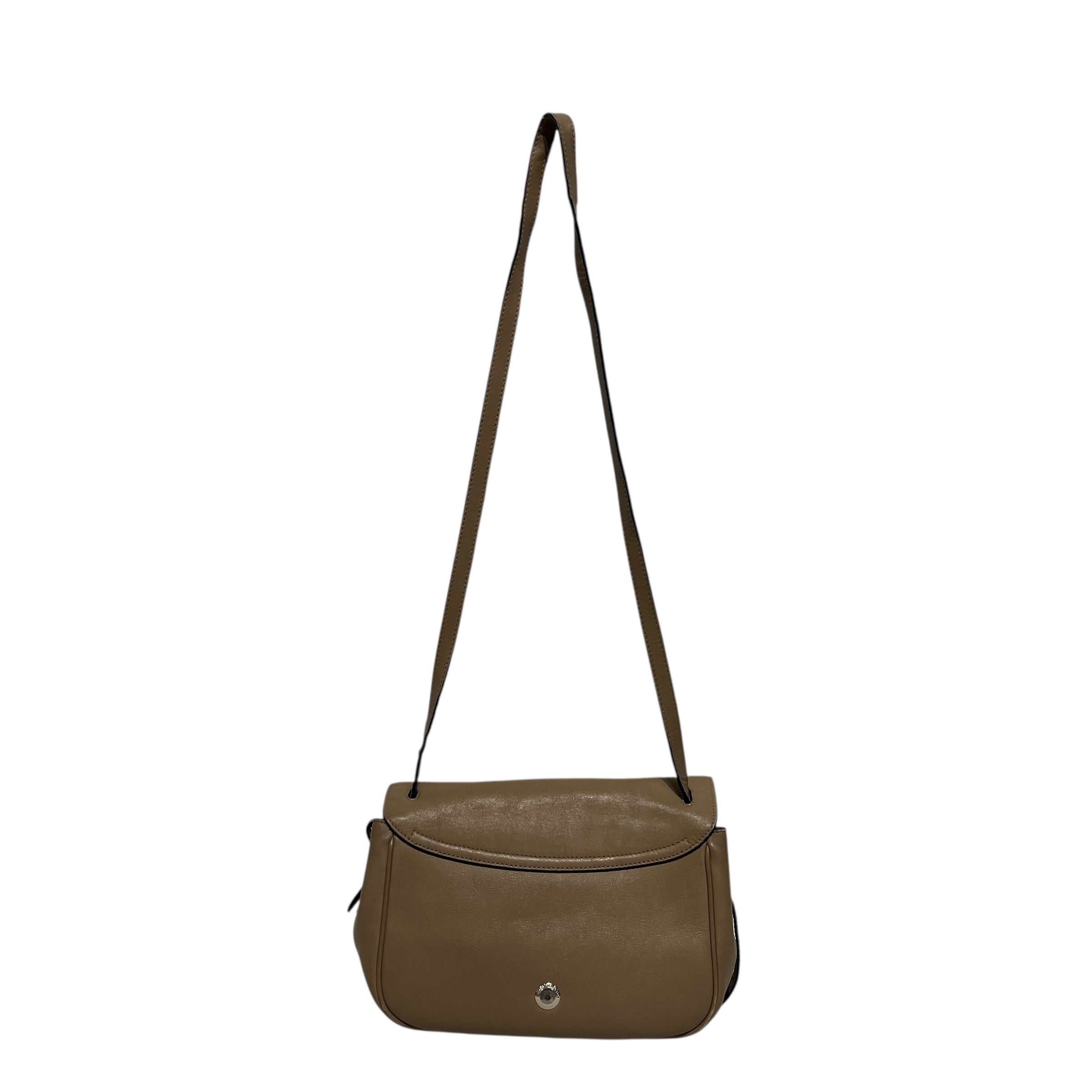 BURBERRY/Cross Body Bag/OS/Leather/KHK/2way view 2