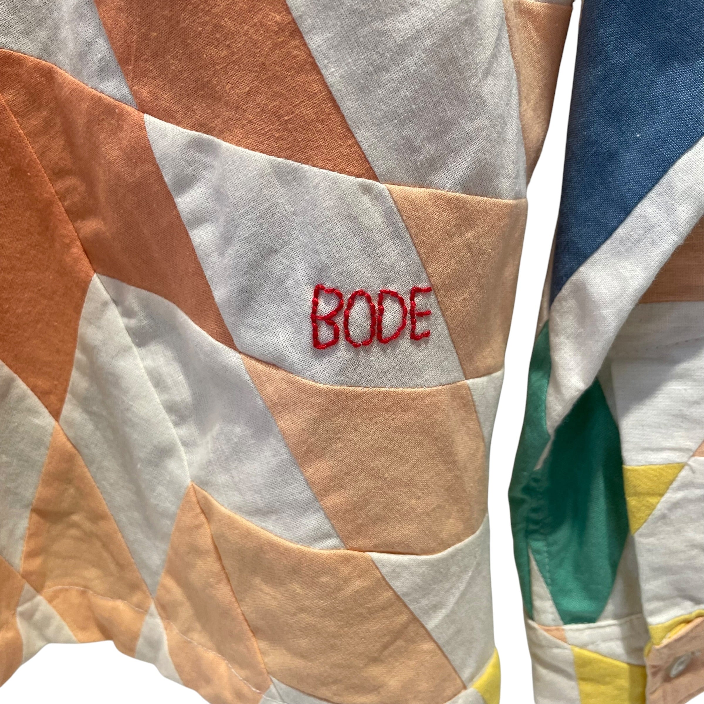 BODE/LS Shirt/M/L/Cotton/MLT/All Over Print/LONESTAR PATCHWORK LS SHIRT view 3