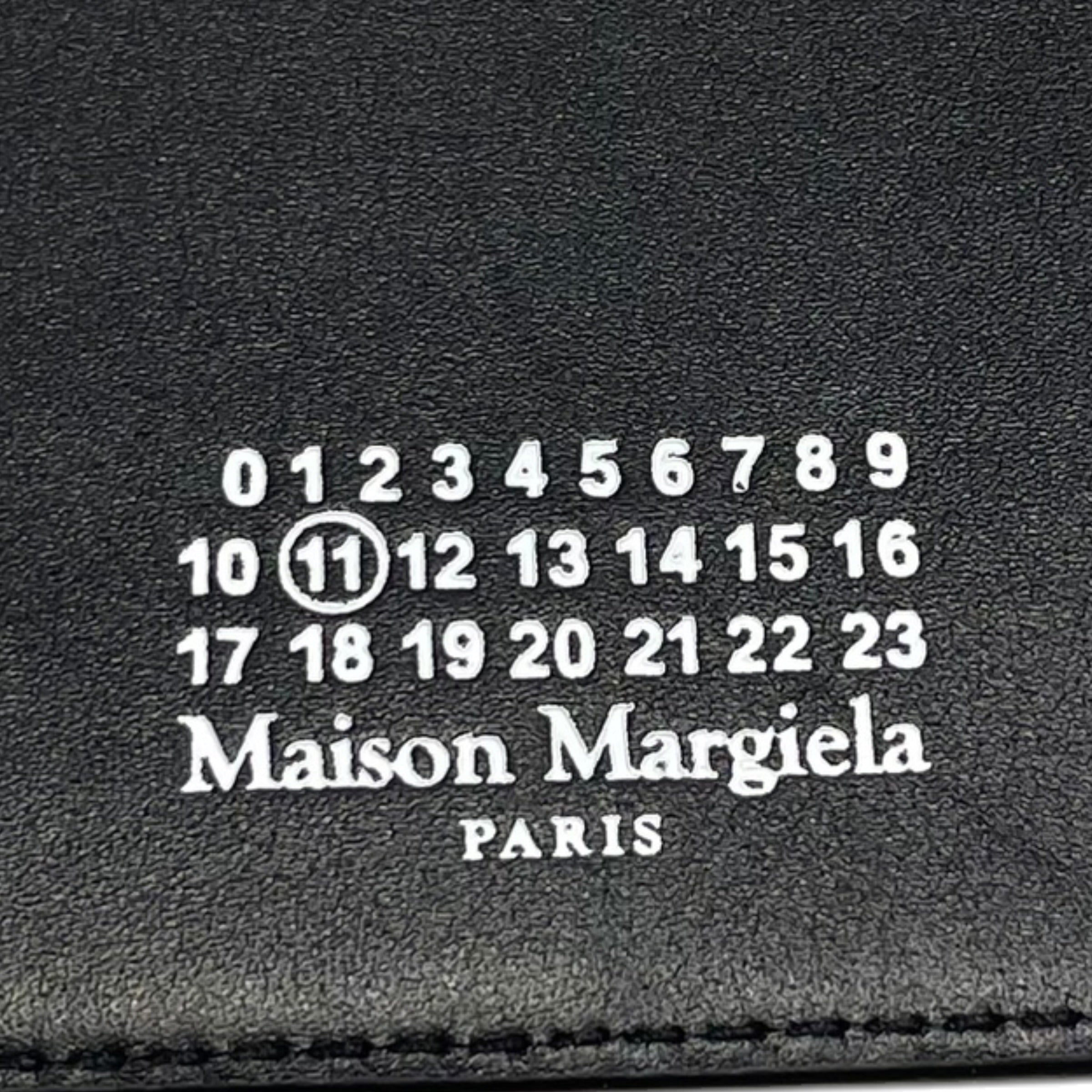Maison Margiela/Coin Wallet/Leather/BLK/L's/gld hard/11 circle/s56ui0205 view 3