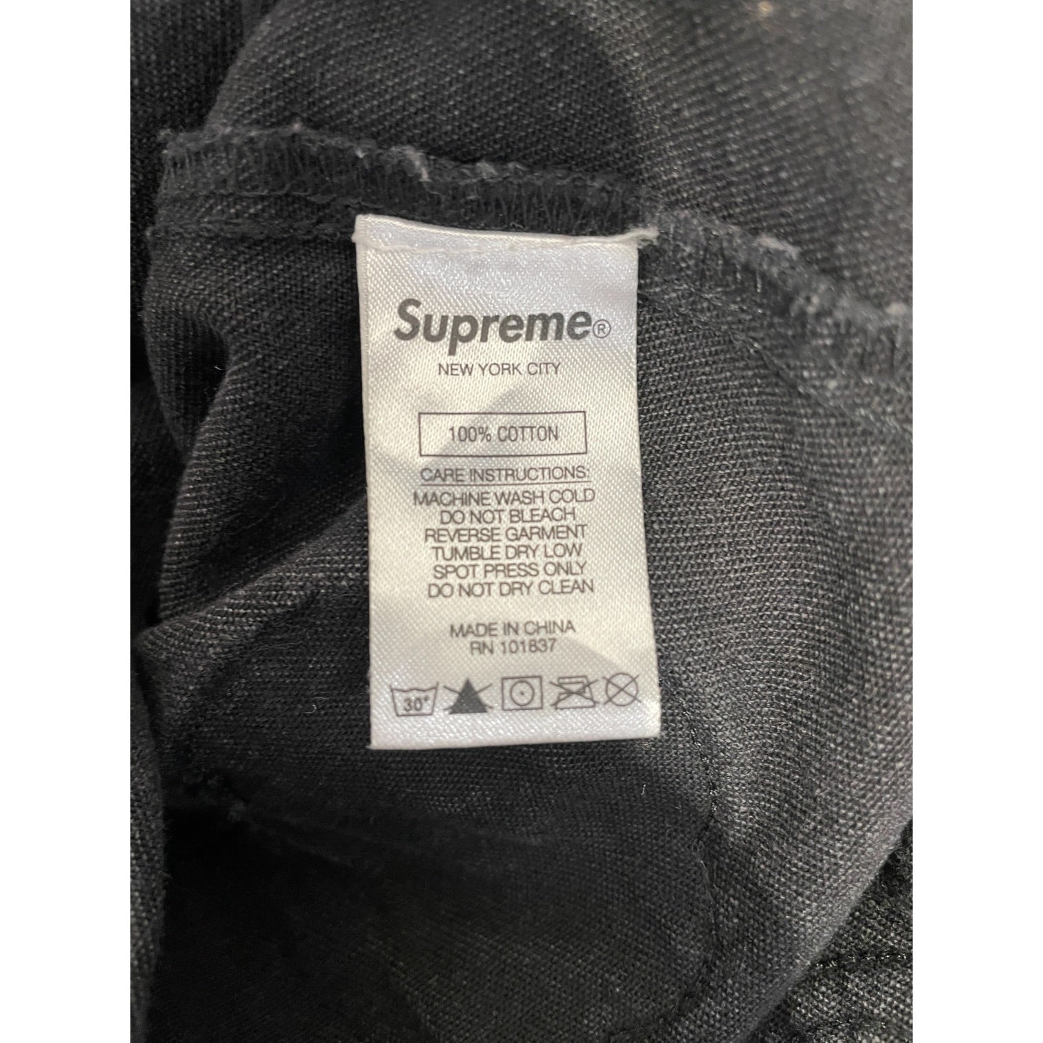 Supreme/SS Shirt/S/BLK/New York w/ Patches view 4