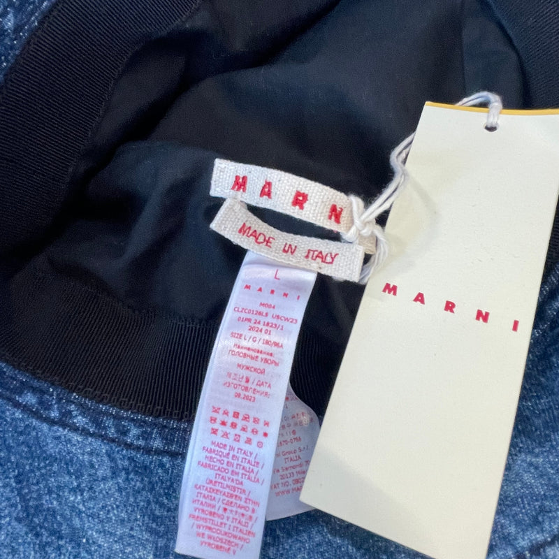 MARNI/Hat/Denim/BLU/