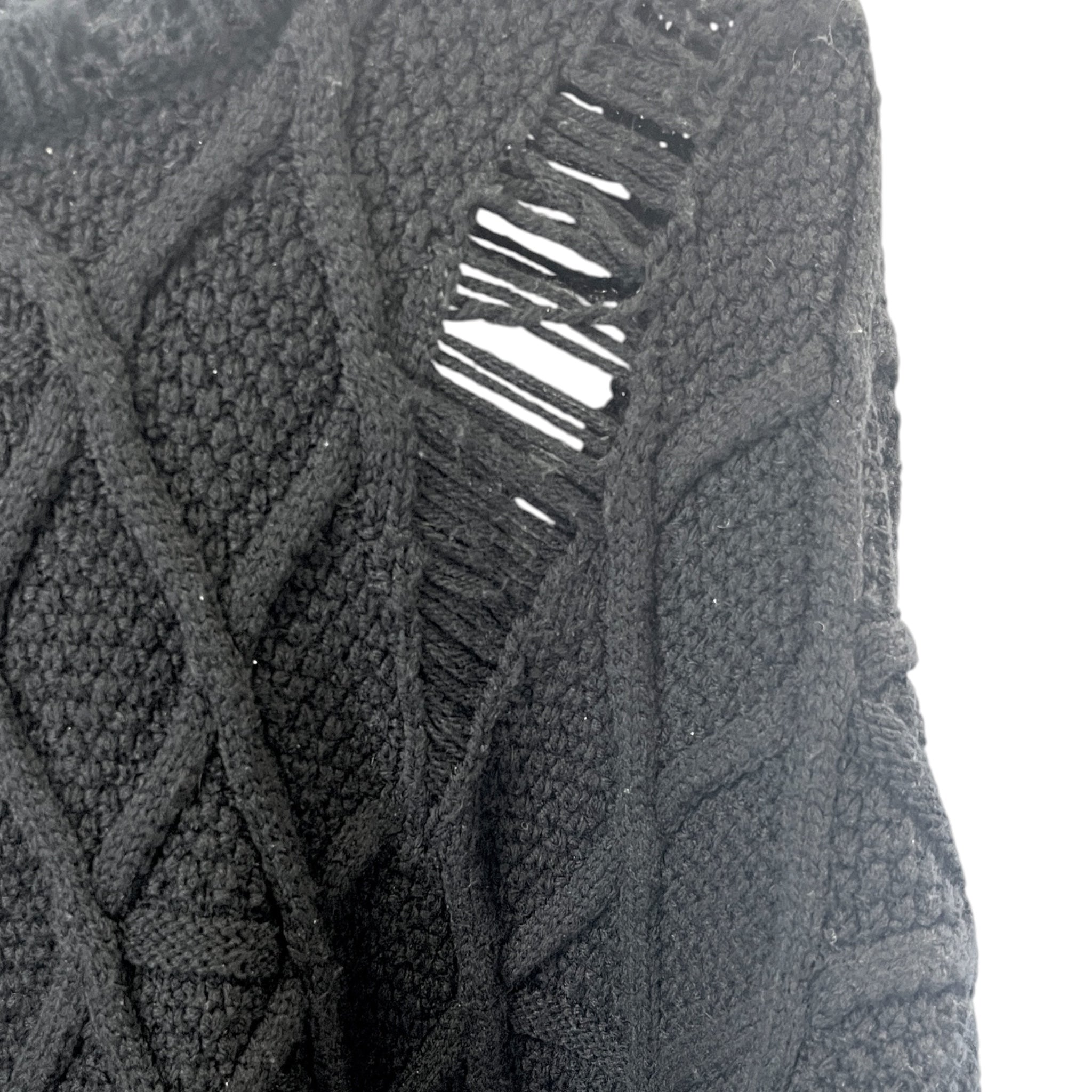 KIDILL/Heavy Sweater/Graphic/Wool/BLK/ view 5