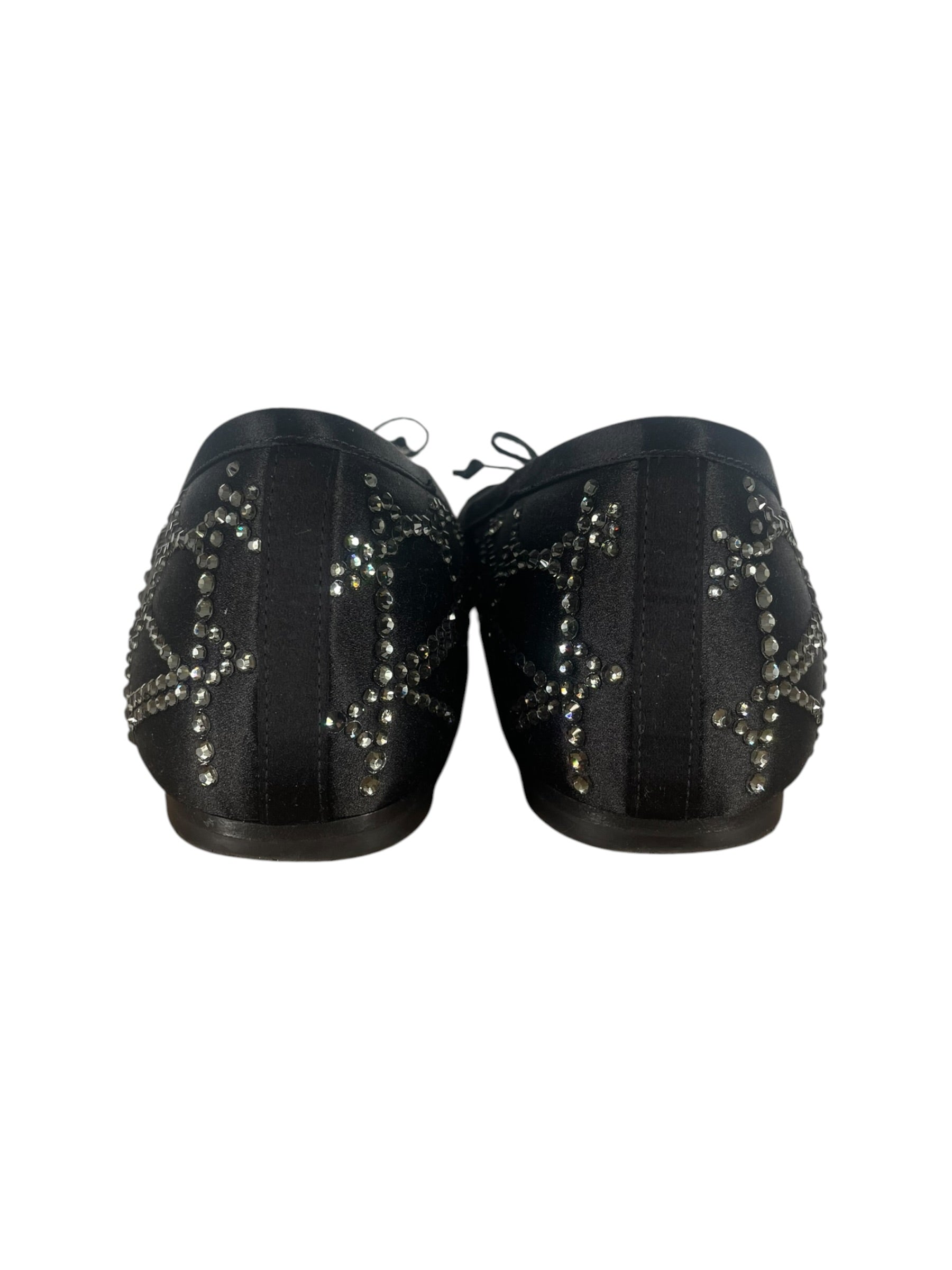 VALENTINO/Flat Shoes/EU 40/Stripe/Nylon/BLK/TOLIE ICONGRAPHE EMBELSHD view 3