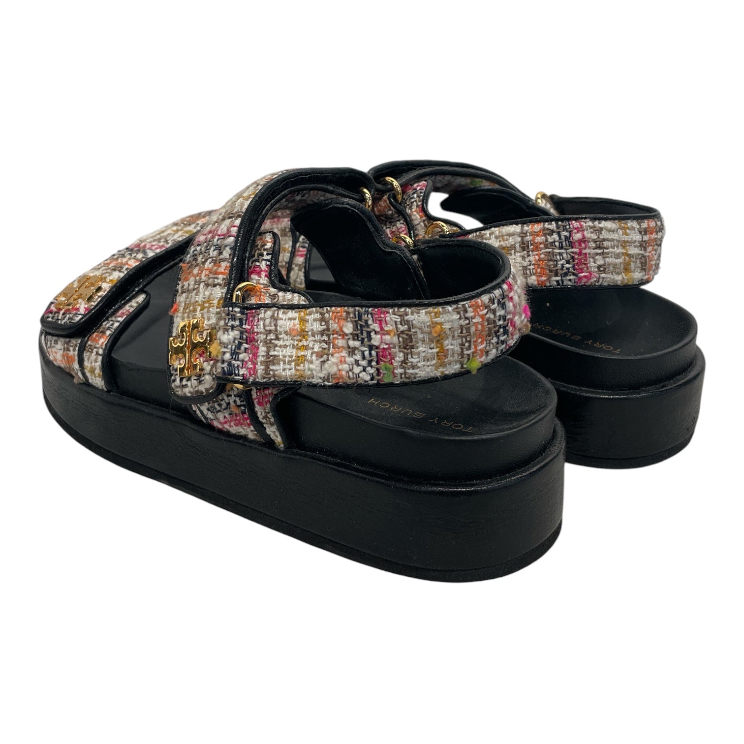 TORY BURCH/Sandals/US 7/MLT/Tweed Sandals view 2