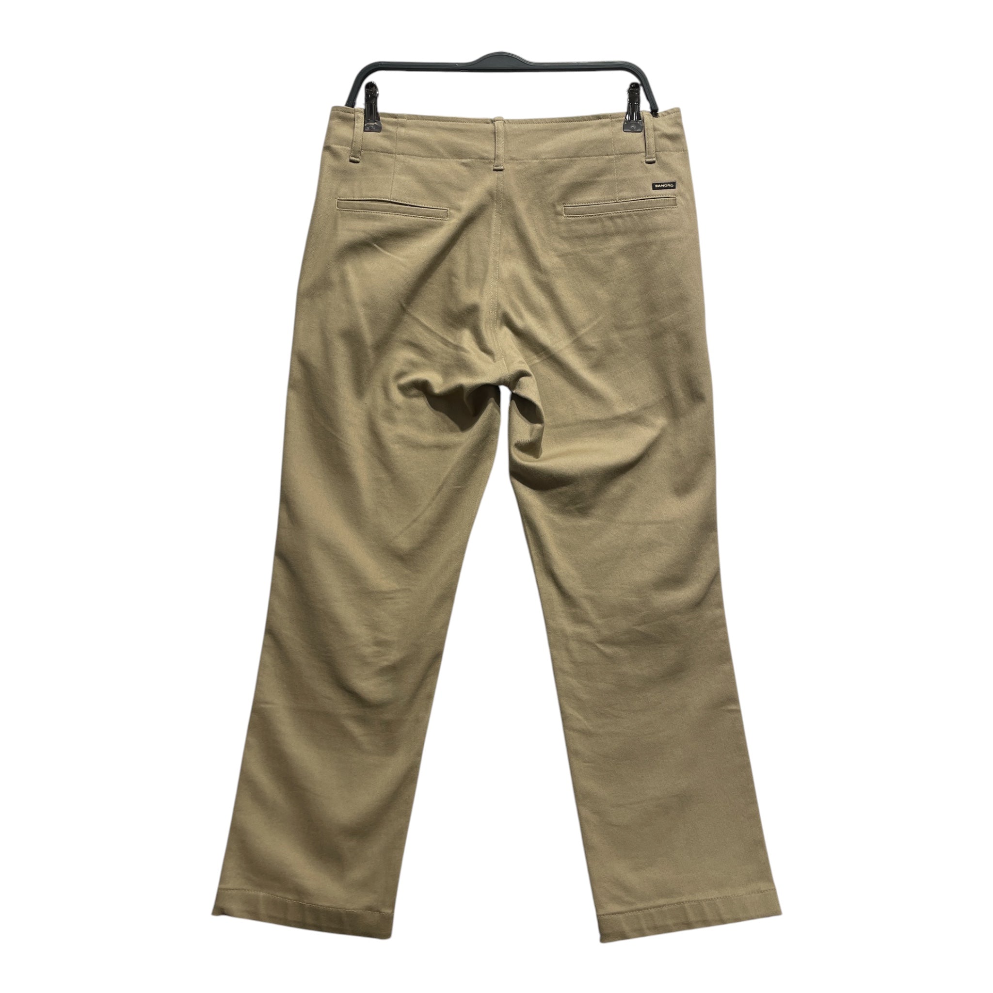 sandro/Pants/42/Cotton/KHK/Khaki Sandro Pants view 2
