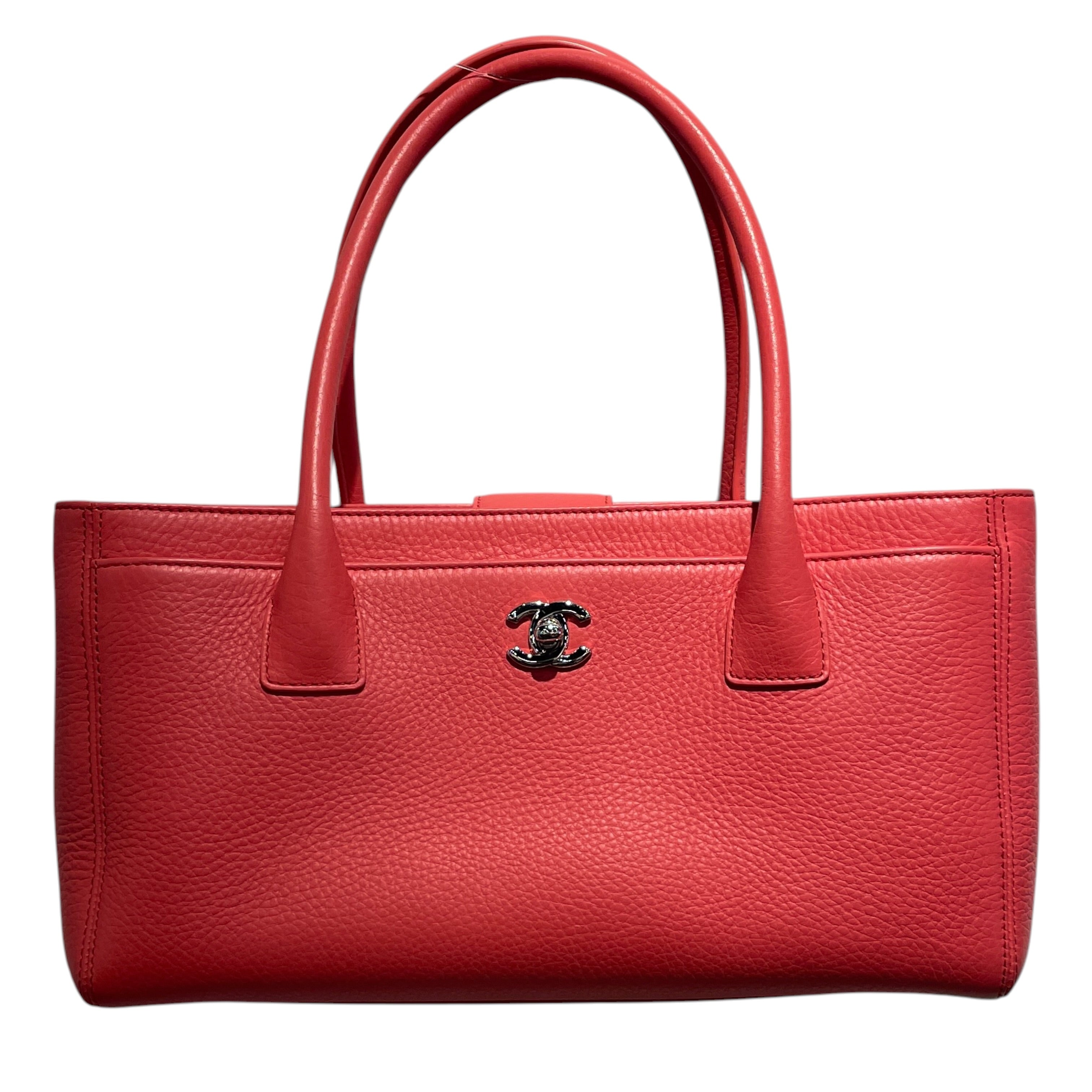 CHANEL/Hand Bag/Leather/PNK/coral view 1