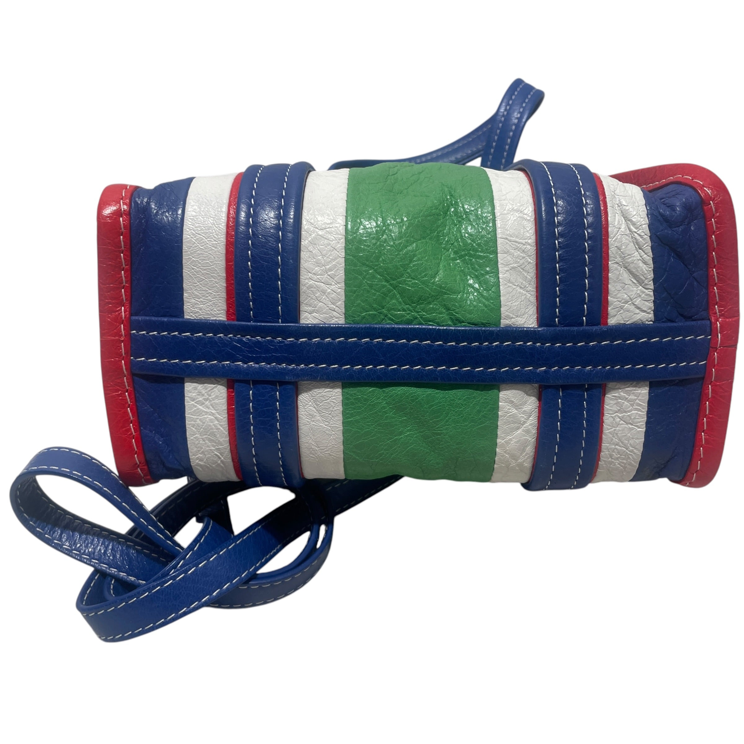 BALENCIAGA/Cross Body Bag/Stripe/Leather/MLT/ view 3