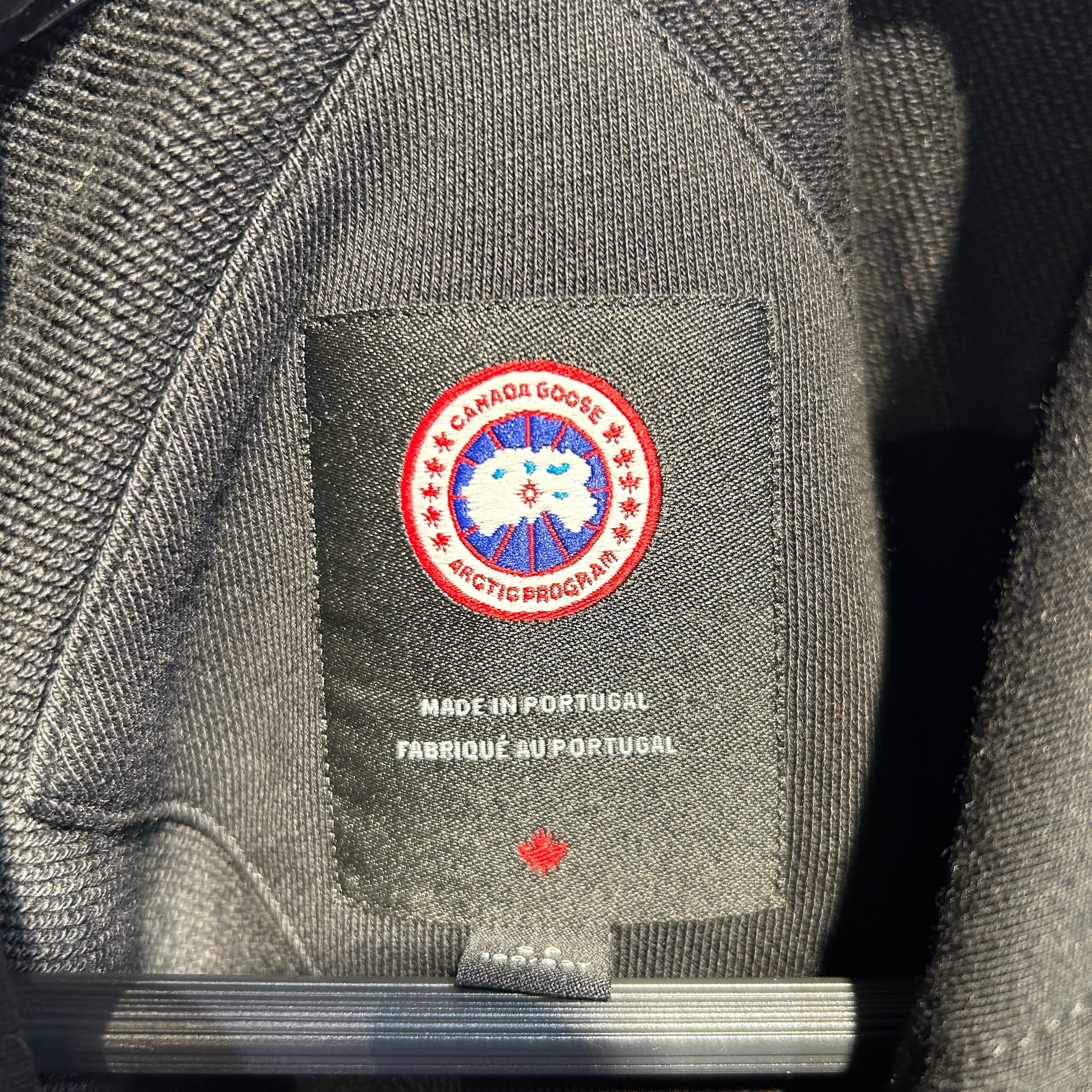 CANADA GOOSE/Hoodie/S/Cotton/BLK/coordinates hoodie view 3