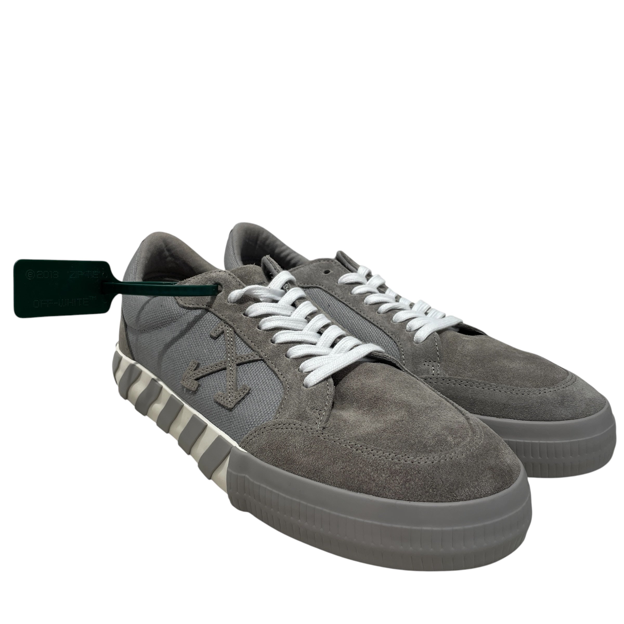 OFF-WHITE/Low-Sneakers/US 11/Suede/GRY/ view 1