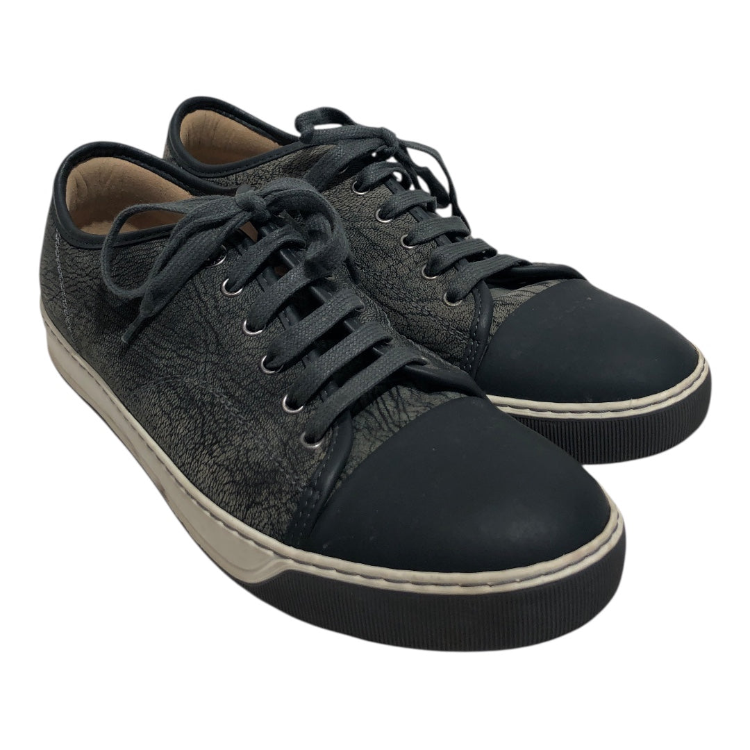 LANVIN/Low-Sneakers/US 7/GRY/SNAKESKIN LIKE DESIGN view 1