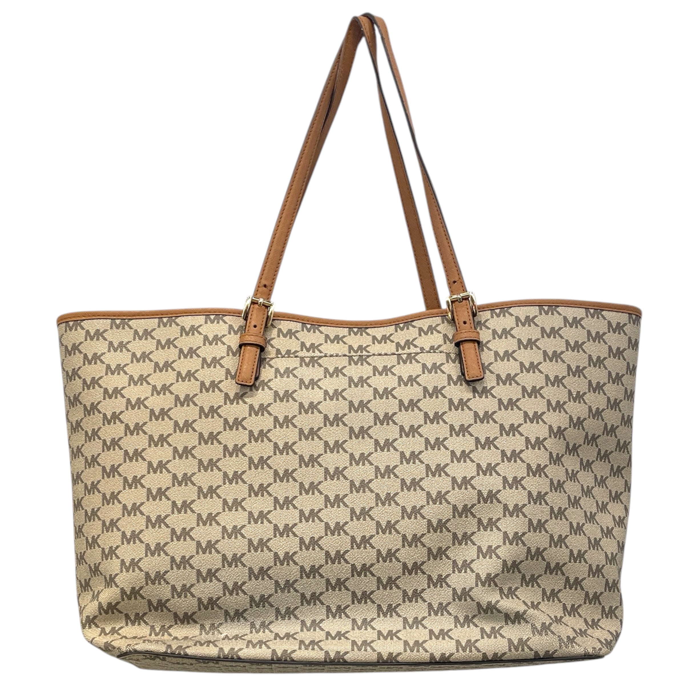 MICHAEL KORS/Tote Bag/Monogram/Leather/CML/Jet Set Travel view 2