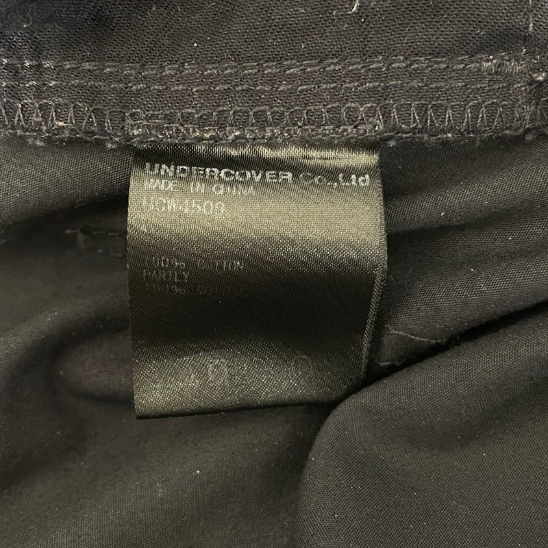 UNDERCOVER/Skinny Pants/3/Cotton/BLK/S/S 2019