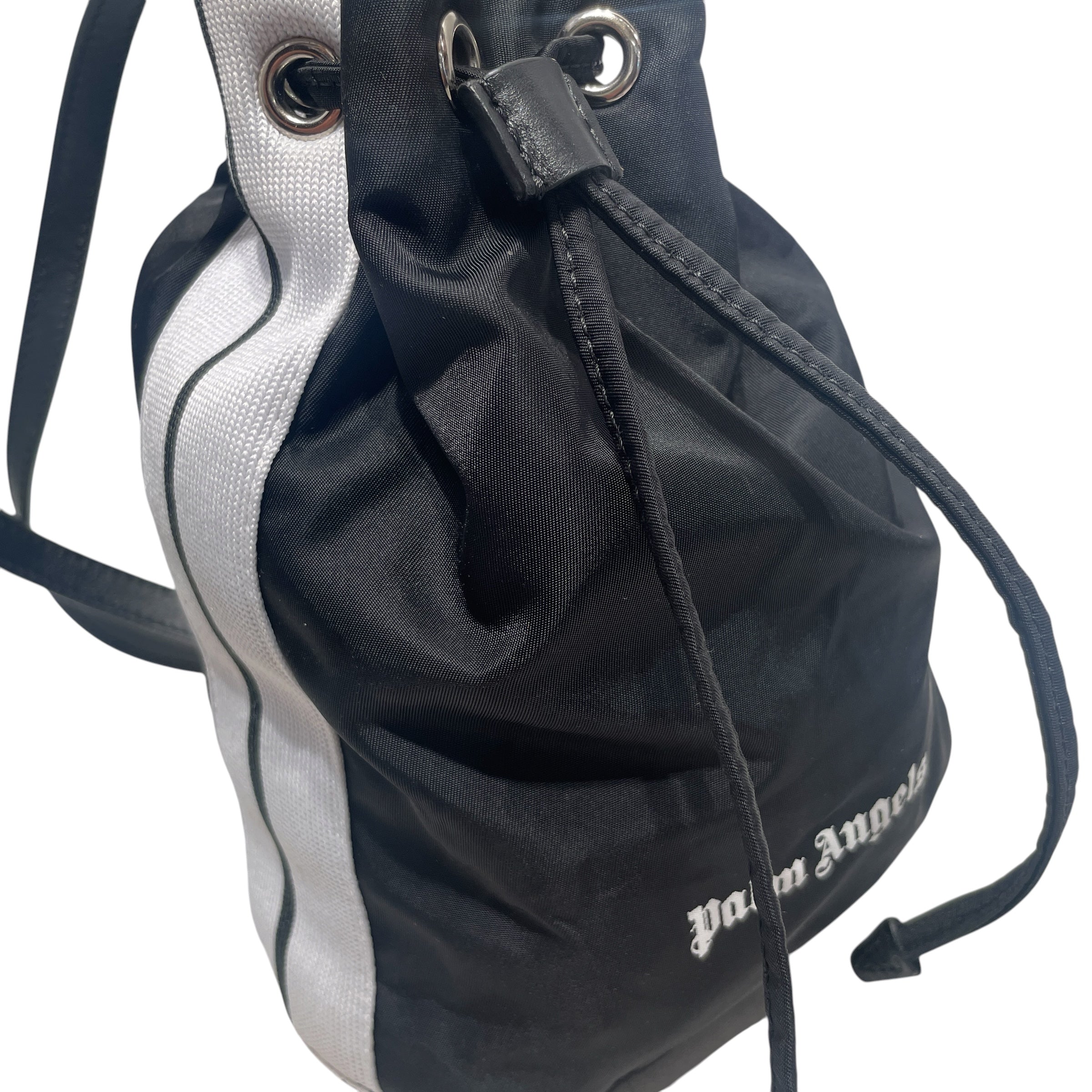 Palm Angels/Cross Body Bag/Cotton/BLK/VENICE TRACK view 6