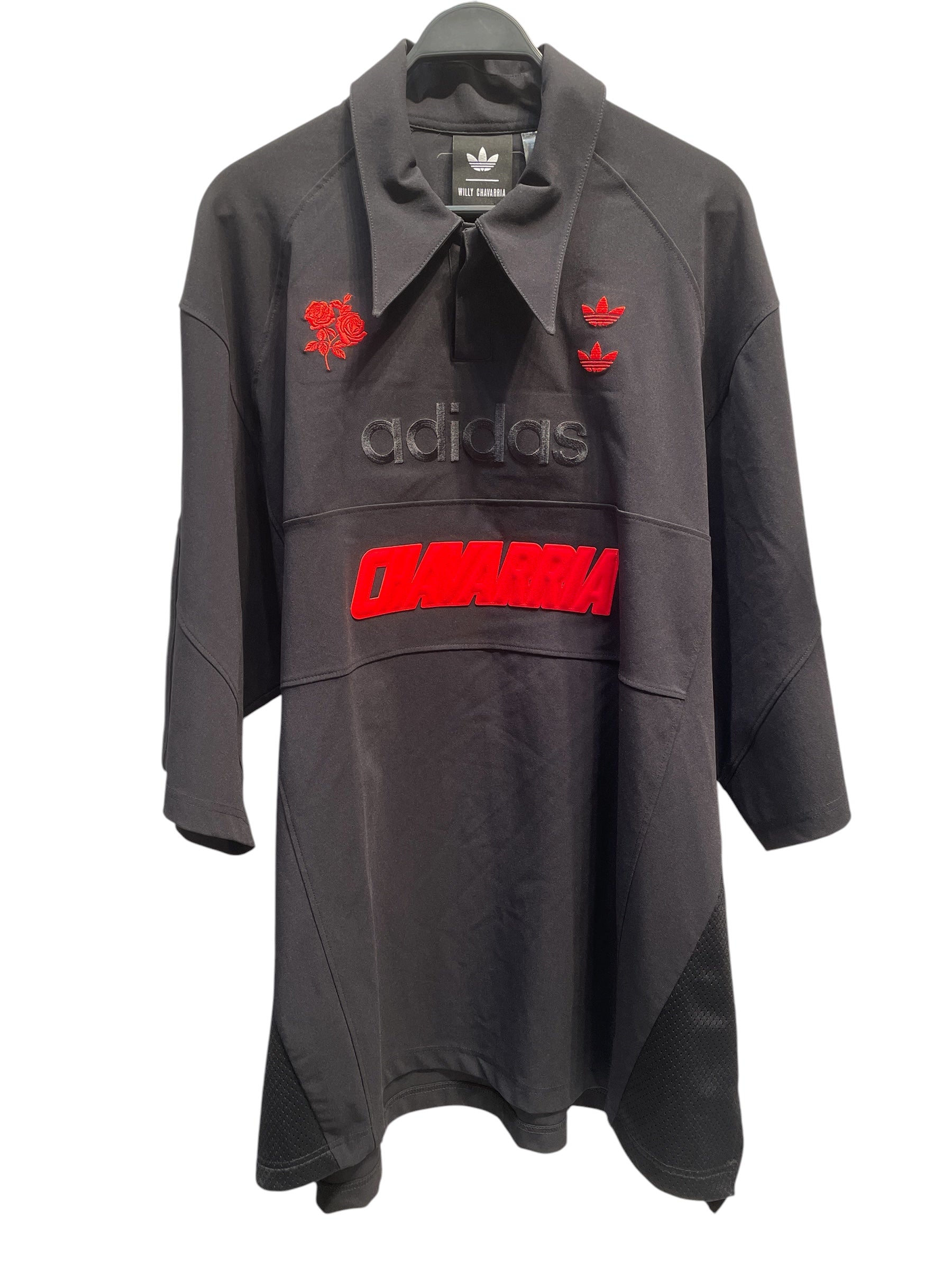 WILLY CHAVARRIA/Polo Shirt/XL/Polyester/BLK/ view 1