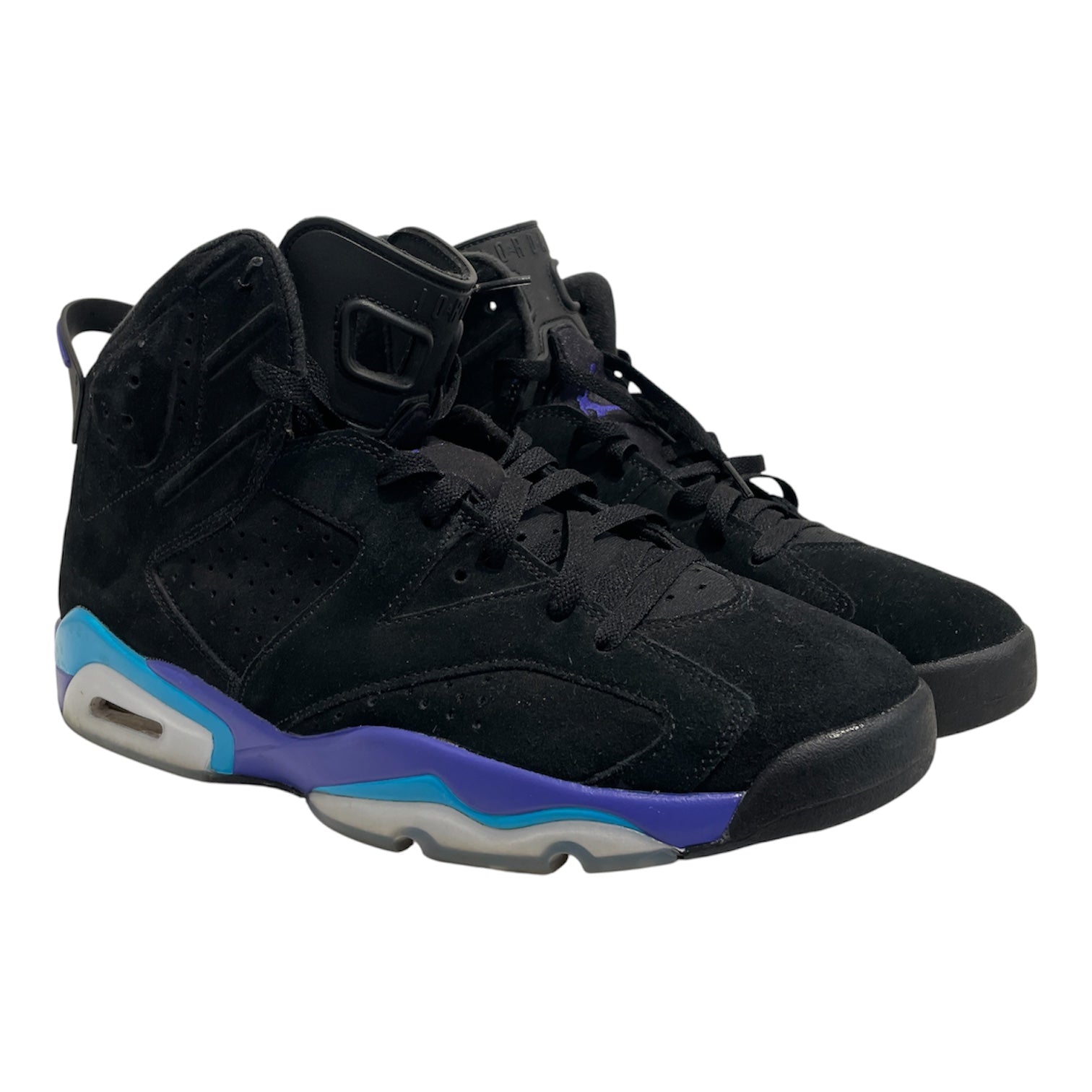 NIKE/AIR JORDAN 6 RETRO/Hi-Sneakers/US 12/Suede/BLK/CT8529-004 view 1