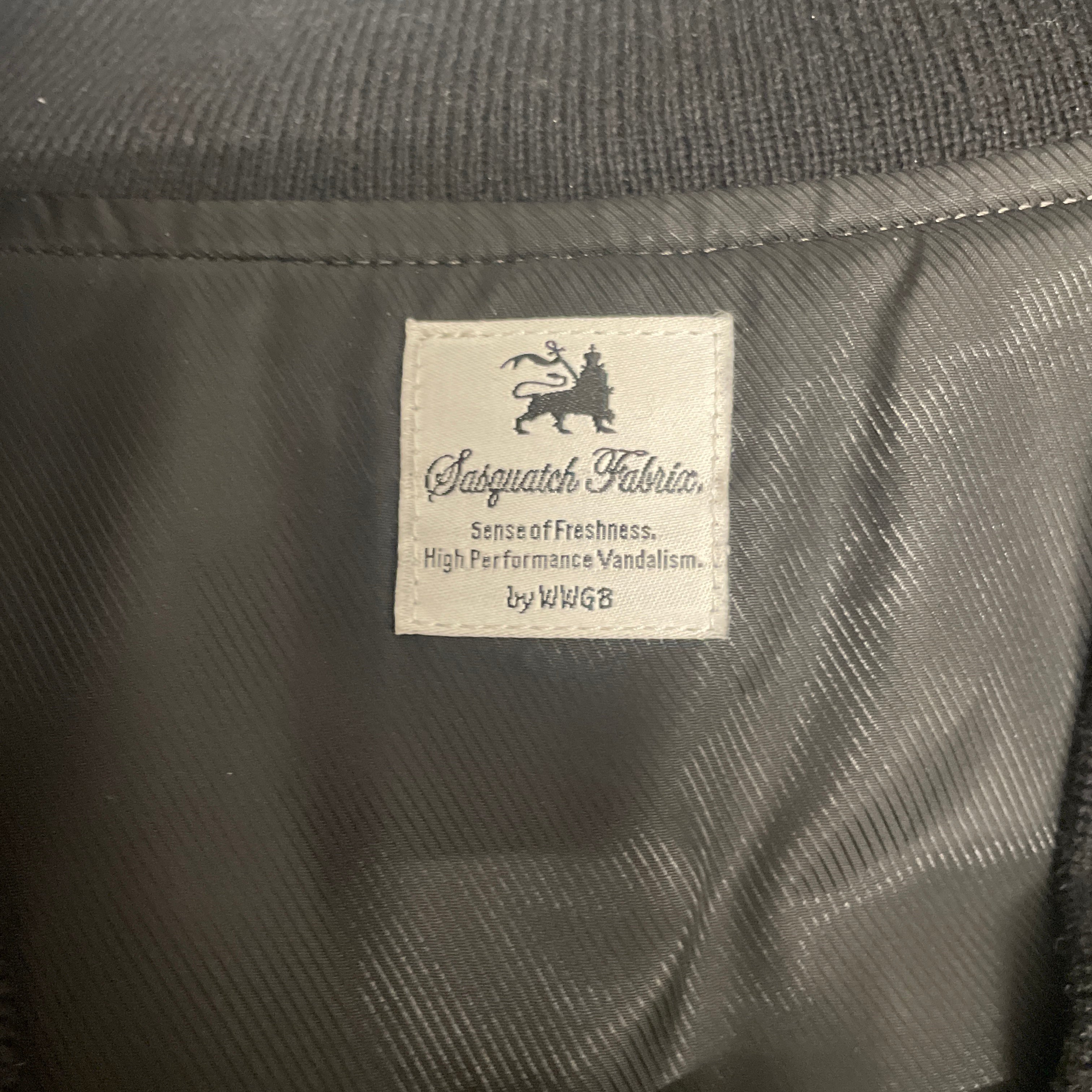 Sasquatchfabrix./Jacket/XL/Wool/GRY/WATERCOLOR BLACK BIRDS view 3