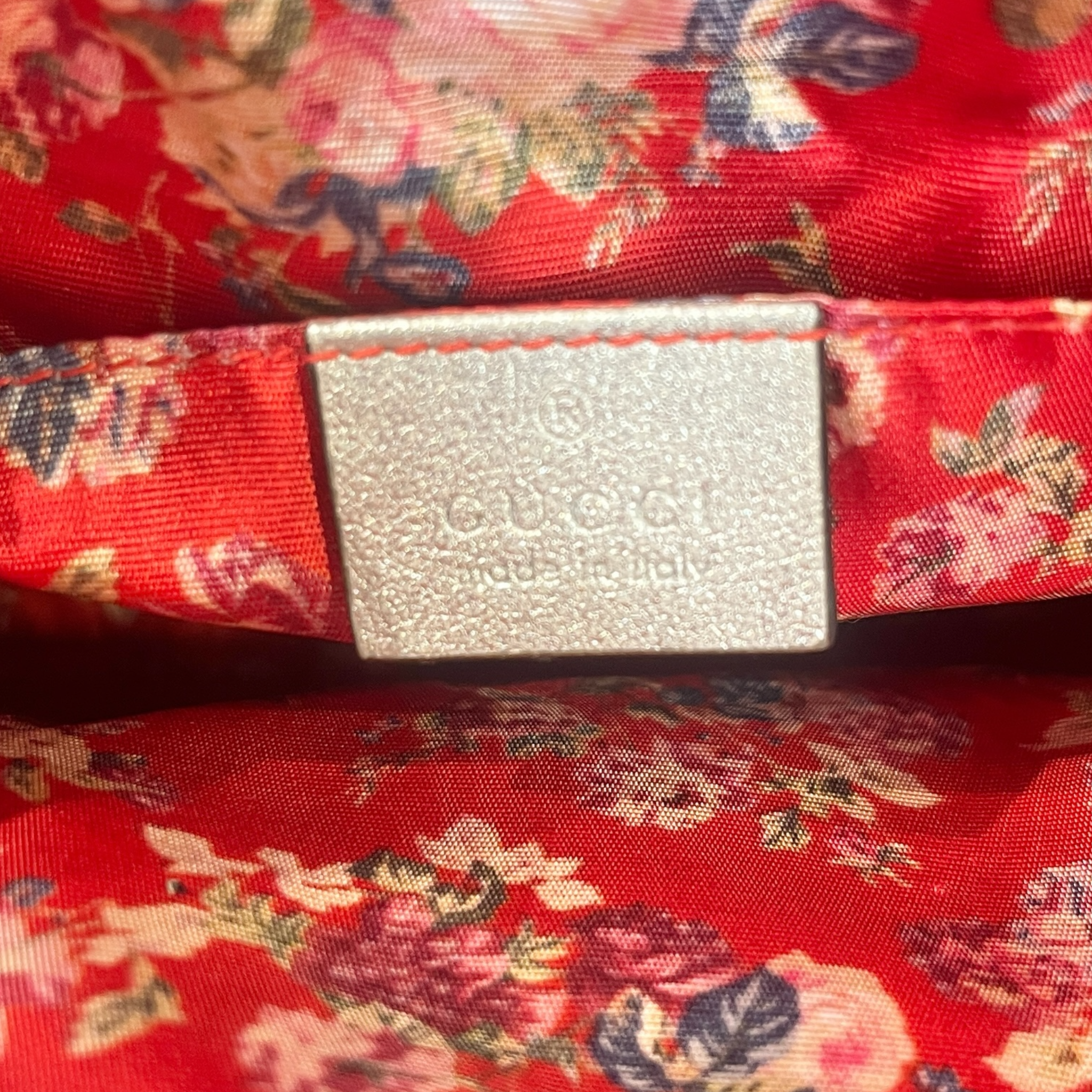 GUCCI/Cross Body Bag/Border/Leather/MLT/RED/SLV/BLU 541061 493075 view 5