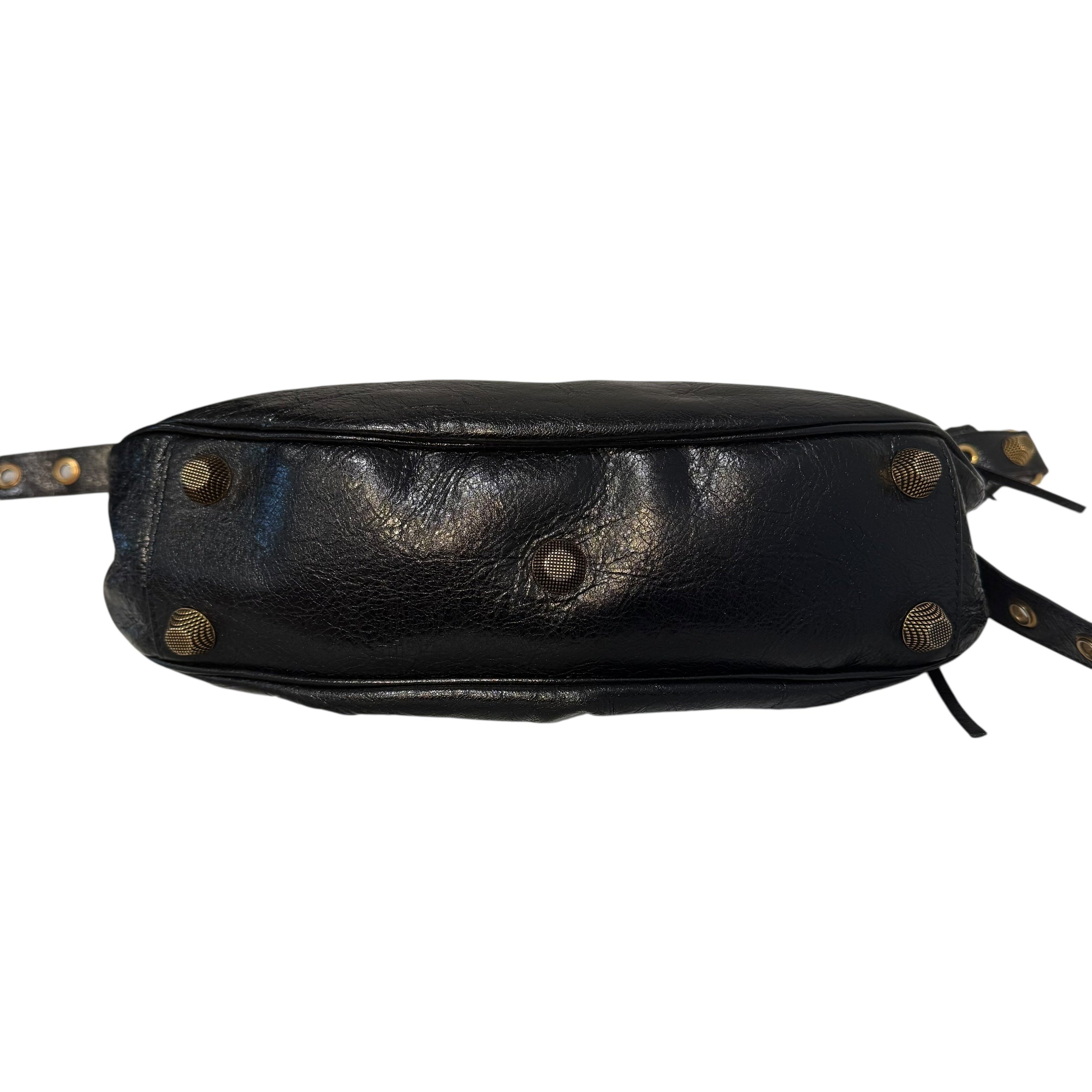 BALENCIAGA/Bag/Monogram/Leather/BLK/City Bag view 4