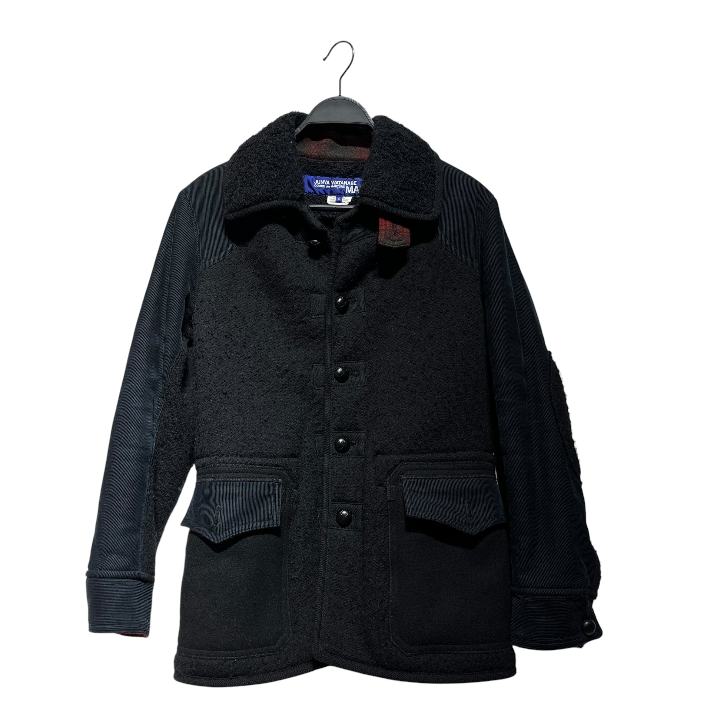 JUNYA WATANABE COMME des GARCONS MAN/Peacoat/S/Wool/BLK/RED PLAID view 1